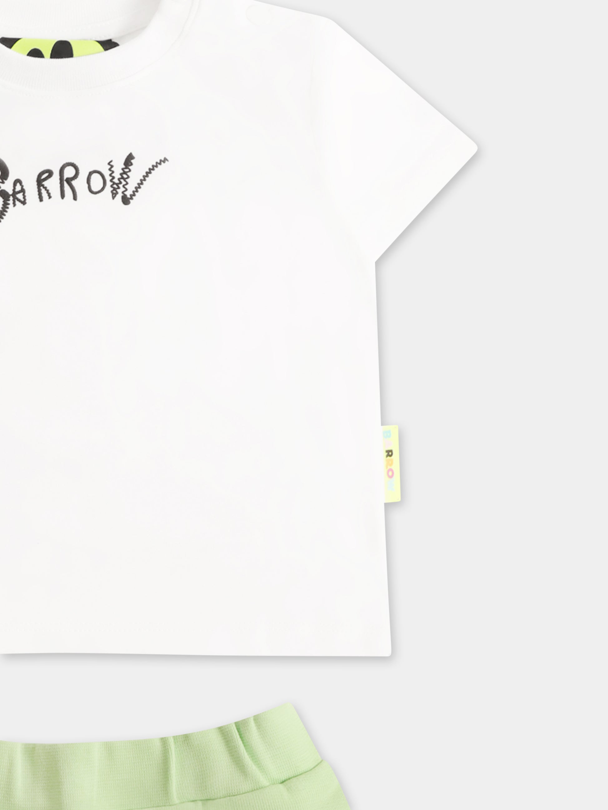 Completo multicolor per neonata con logo,Barrow,S5BKNGTR196 002/48