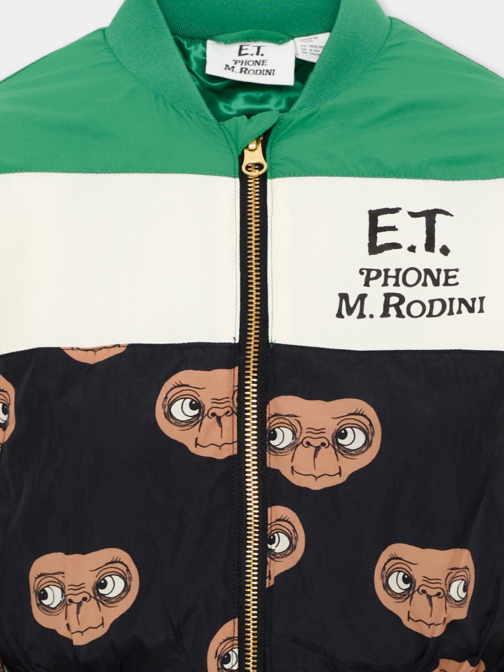 Bomber multicolor per bambino con E.T.,Mini Rodini,2581010075