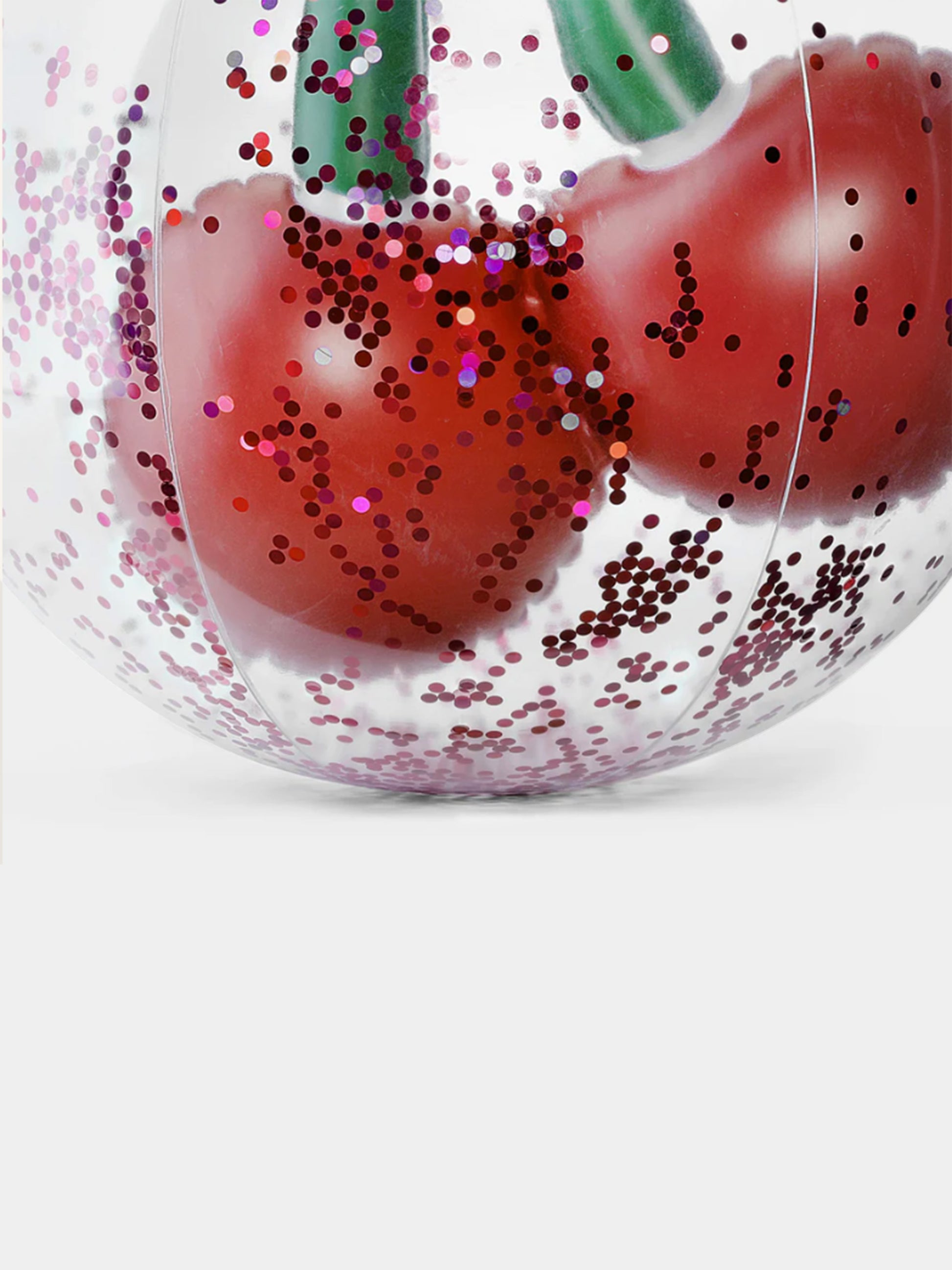 Pallone trasparente per bambina con ciliegia,Konges Sløjd,KS100804 CHERRY