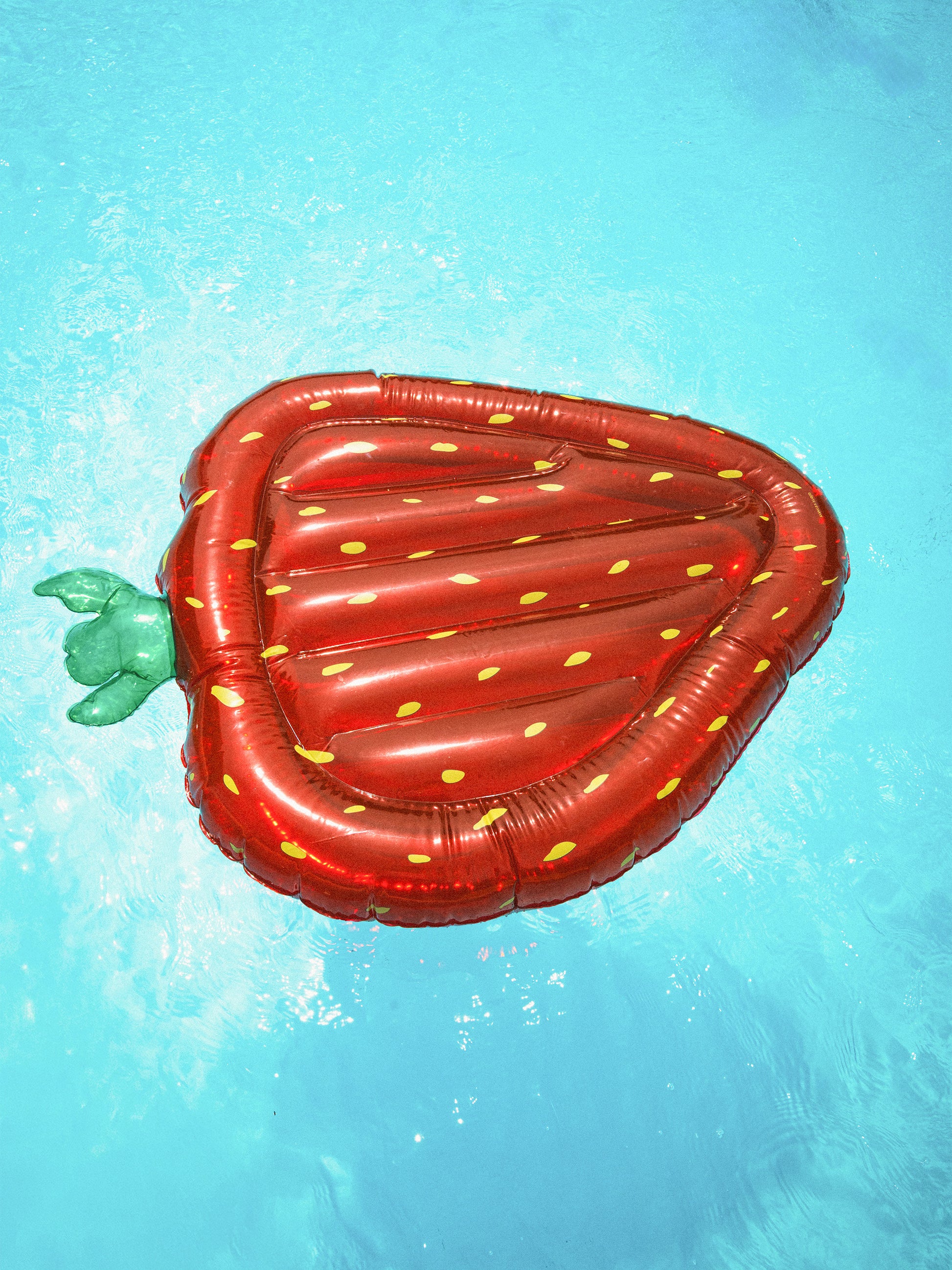 Gonfiabile rosso per bambina con fragola,Konges Sløjd,KS102483 STRAWBERRY