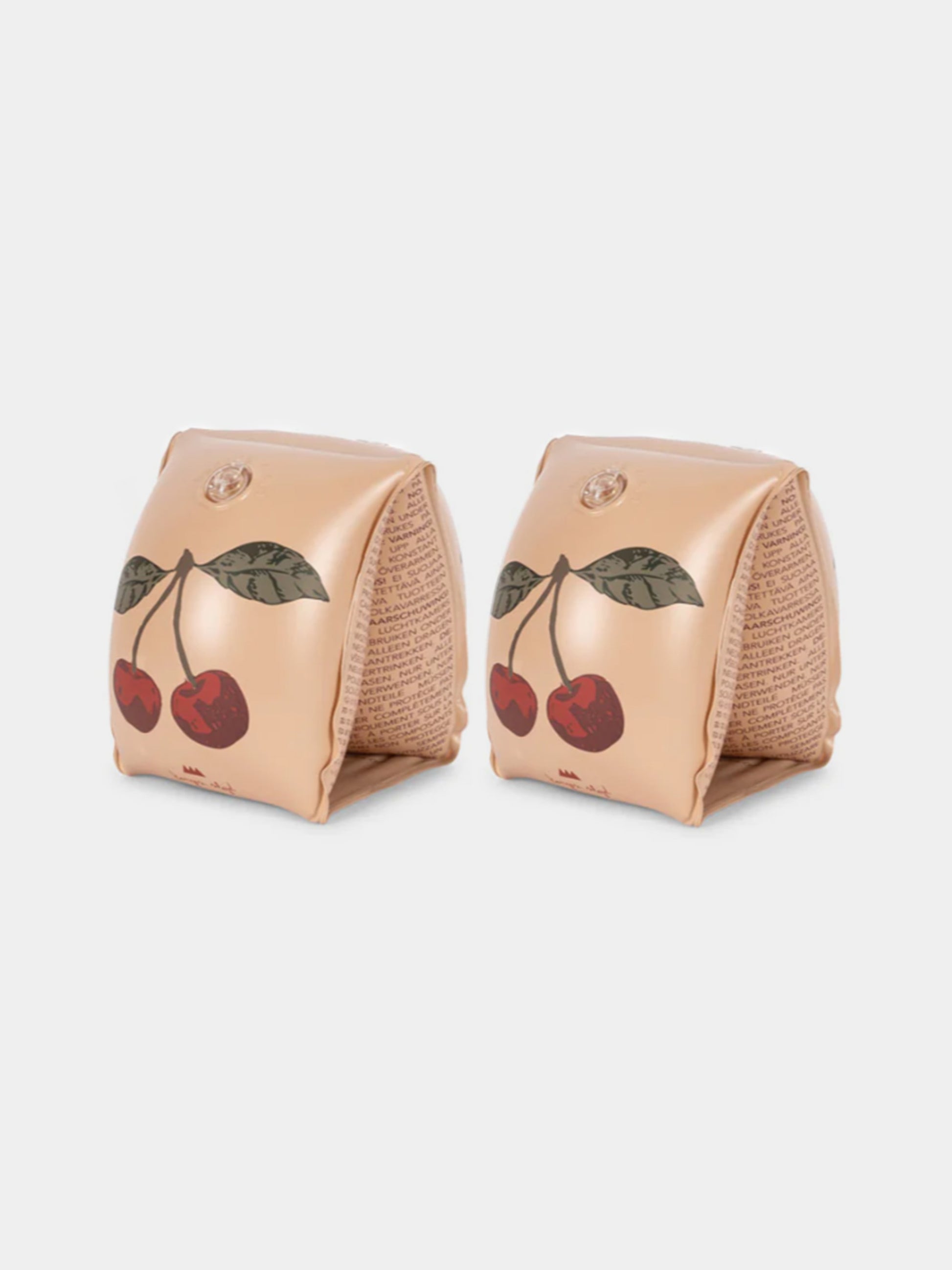 Braccioli rosa per bambina con ciliegie,Konges Sløjd,KS102534 MA GRANDE CERISE BLUSH