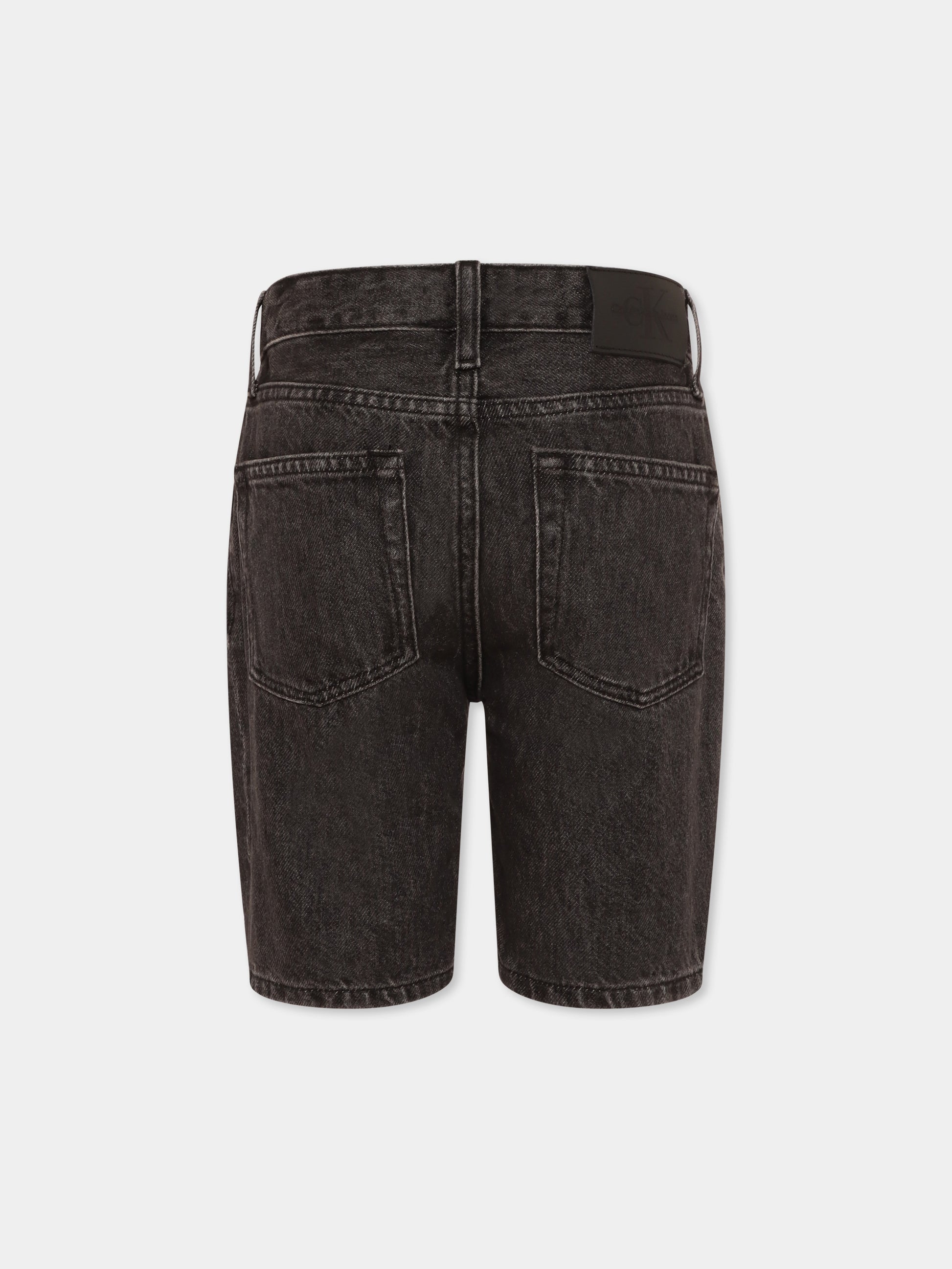 Shorts neri per bambino,Calvin Klein Kids,25S CKIB0IB02428J IB0IB02428 1BY