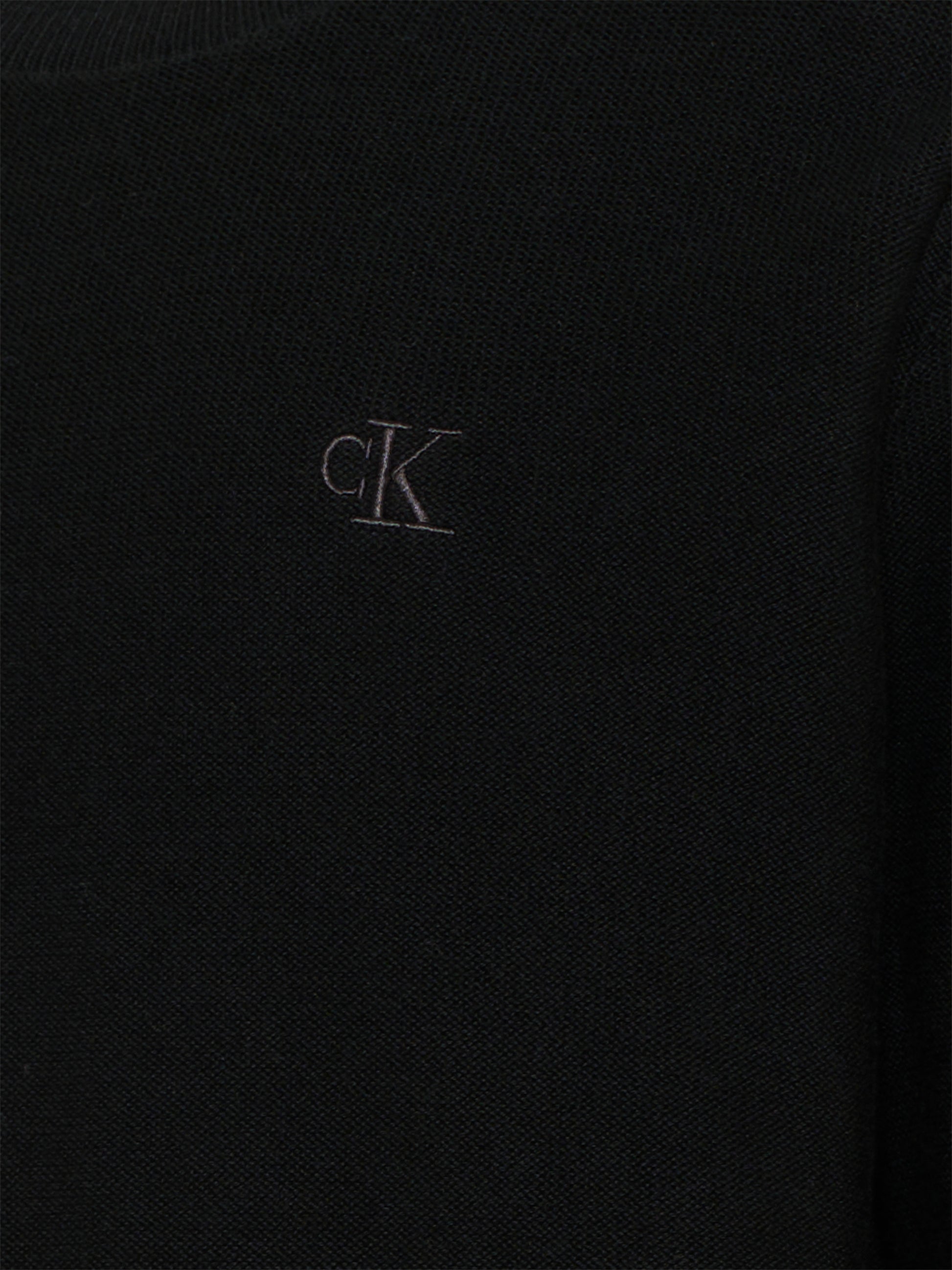 Maglione nero per bambino con logo,Calvin Klein Kids,IB0IB02641 BEH