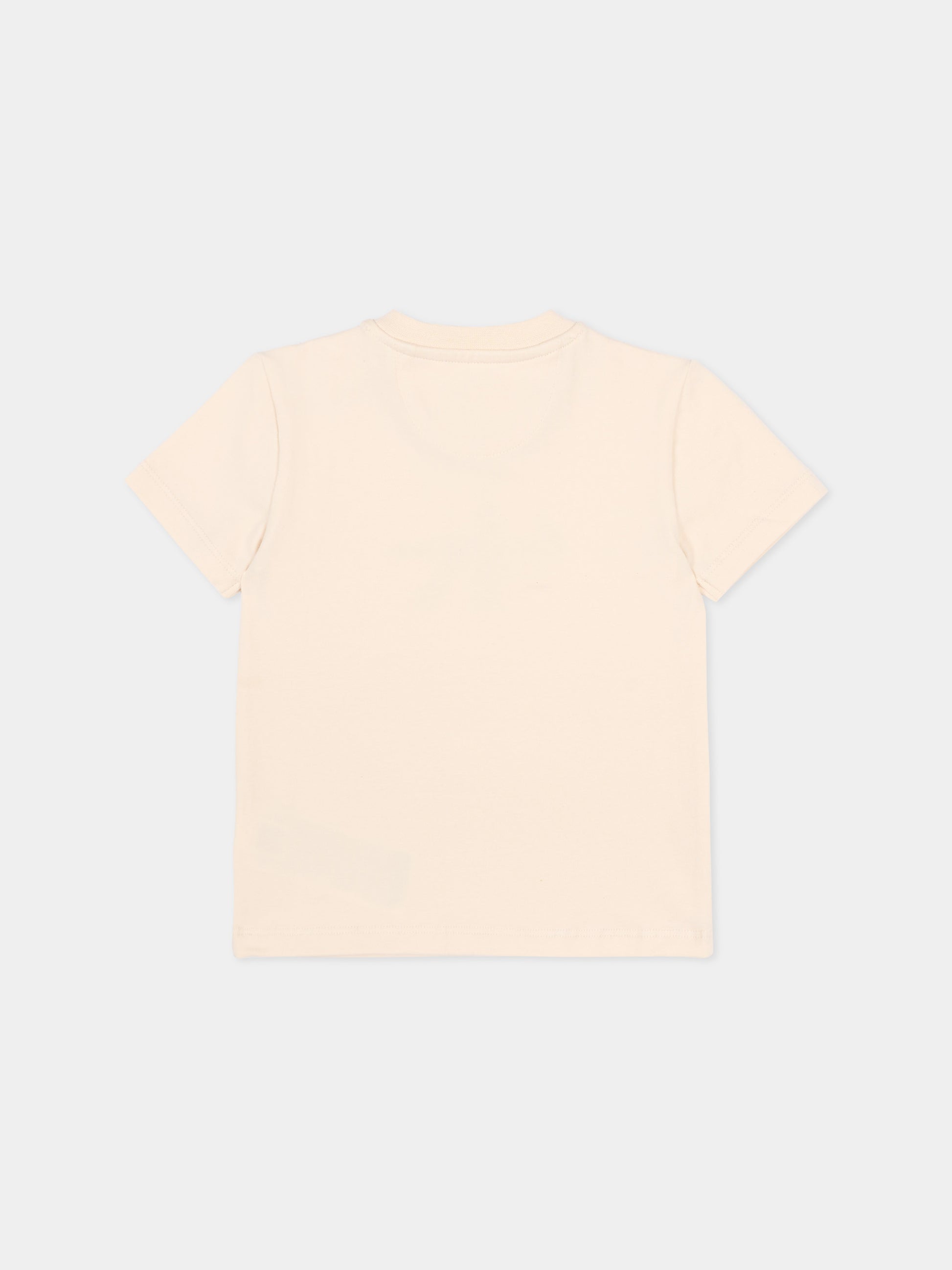 Completo sportivo beige per neonati con logo,Calvin Klein Kids,IN0IN00336 PK4