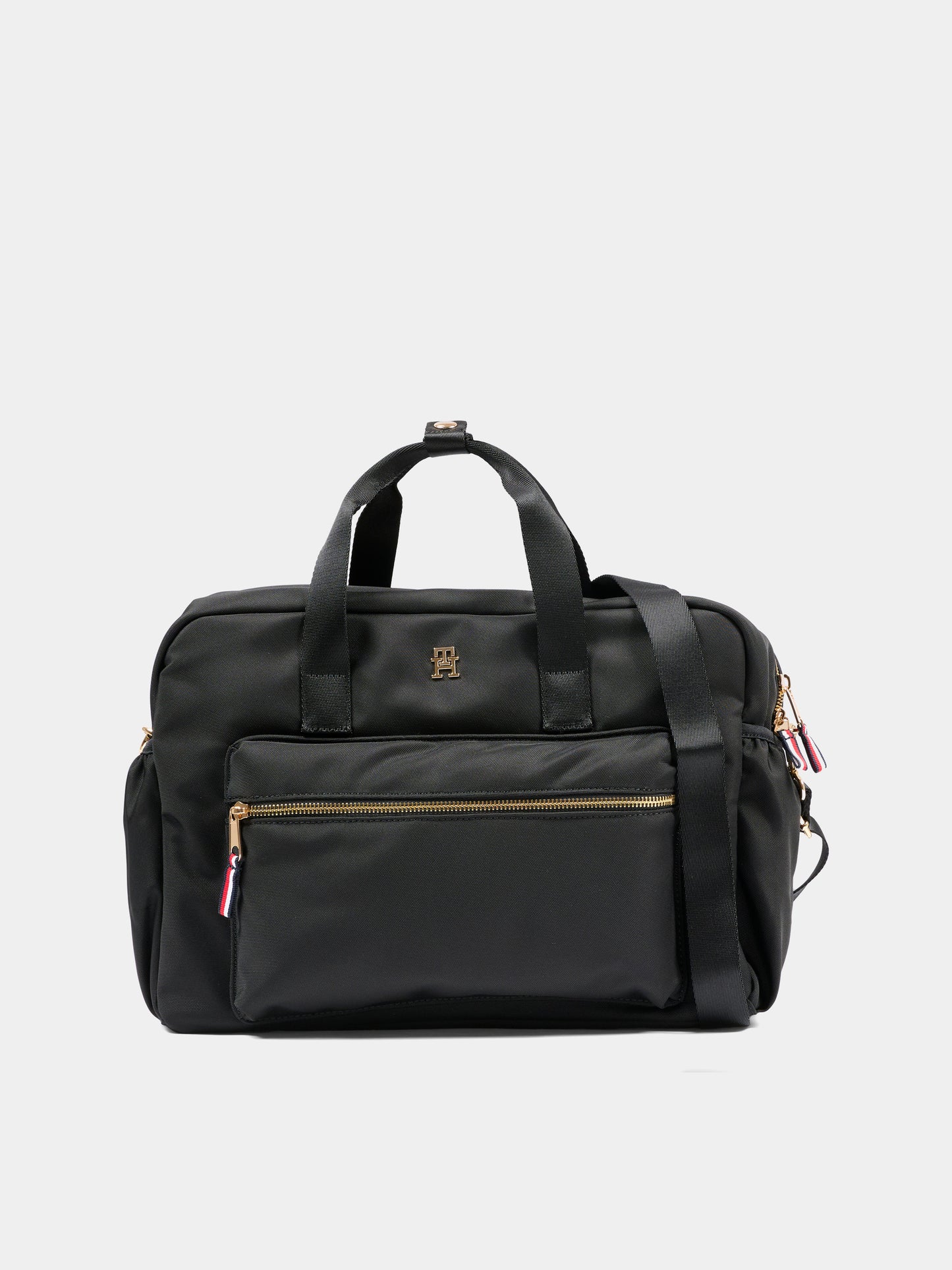 Borsa mamma nera per neonati con logo,Tommy Hilfiger Junior,KA0KA00026 BDS