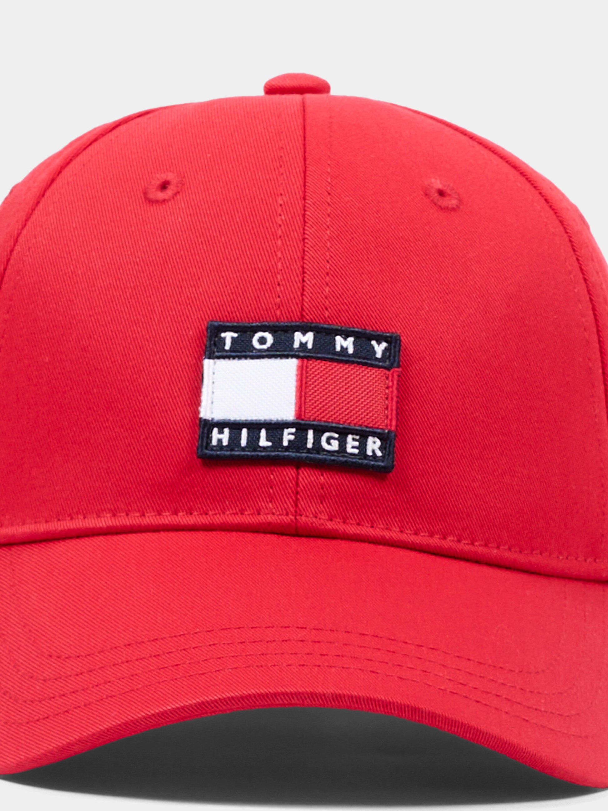 Cappello rosso per bambini con logo,Tommy Hilfiger Junior,KA0KA00033 XLG