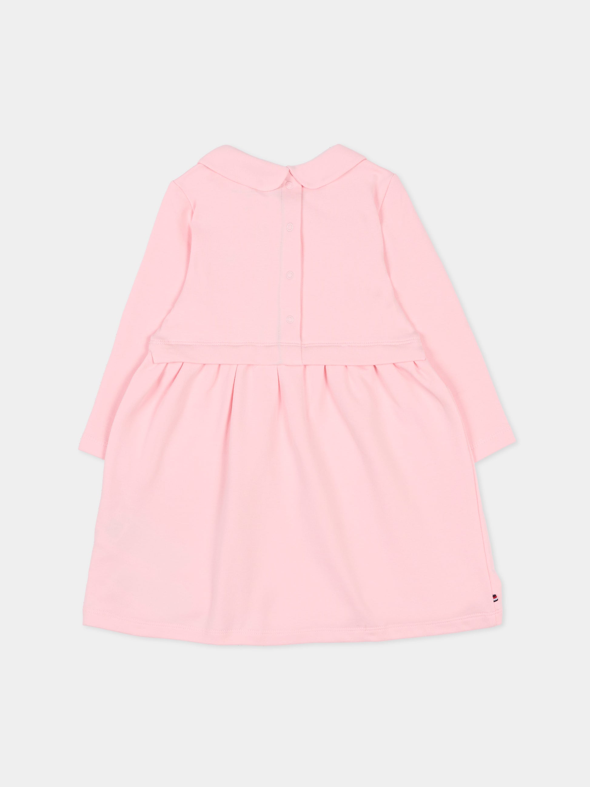 Vestito rosa per neonata,Tommy Hilfiger Junior,KN0KN01972 TG7