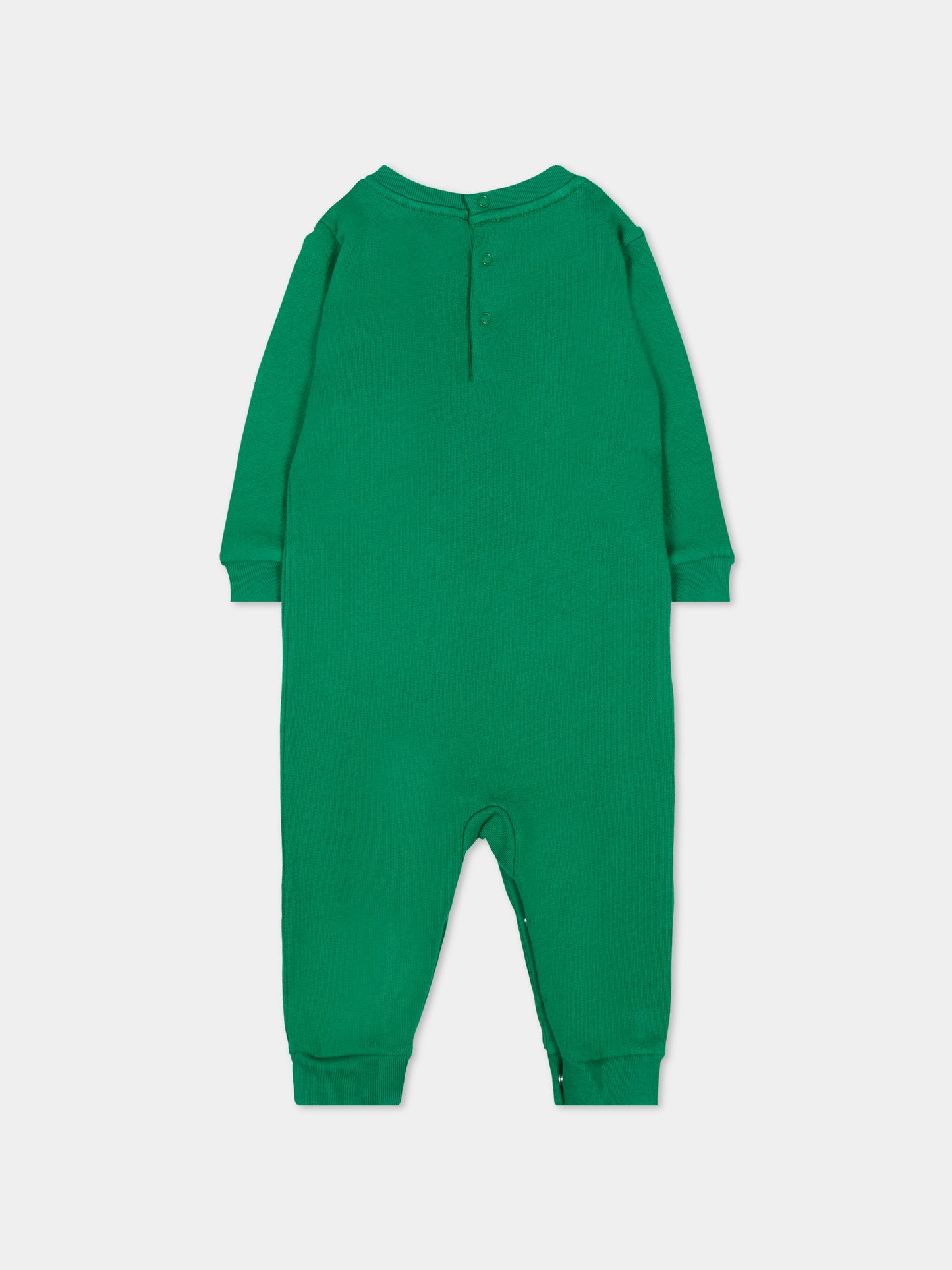 Tutina verde per neonato con Polo Bear,Ralph Lauren Kids,A98933001