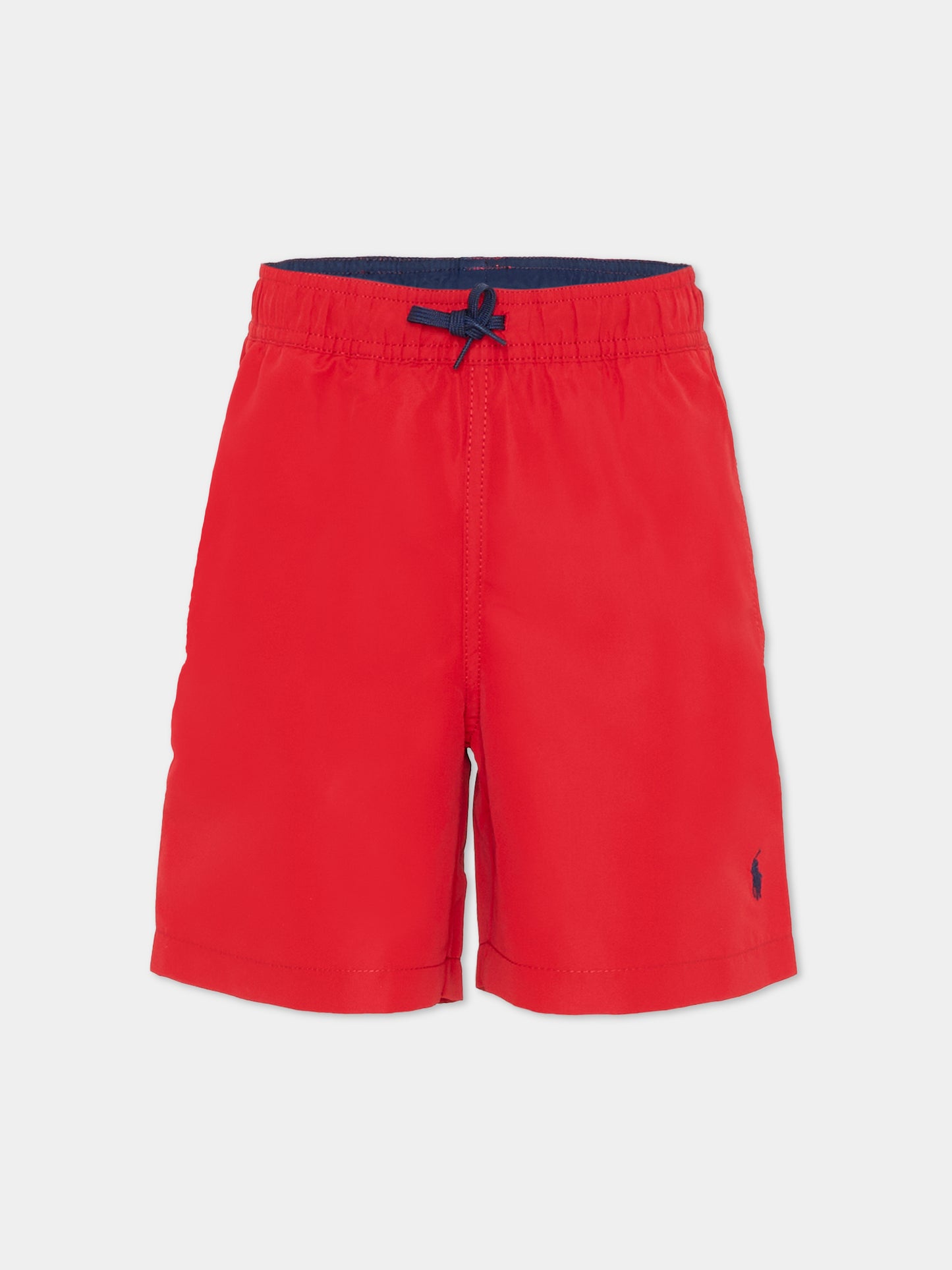 Boxer mare rosso per bambino con cavallino,Ralph Lauren Kids,957810001