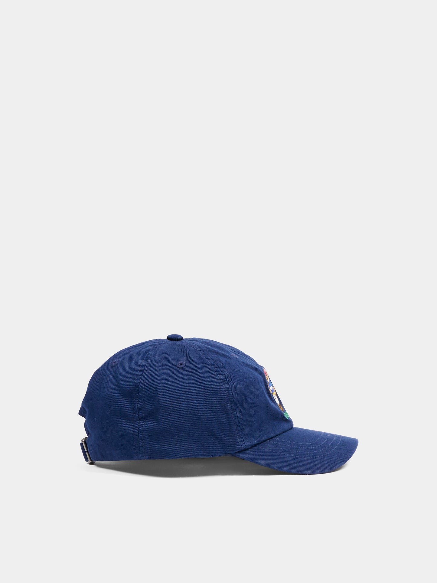 Cappello blu per neonato con cavallino,Ralph Lauren Kids,A96605001