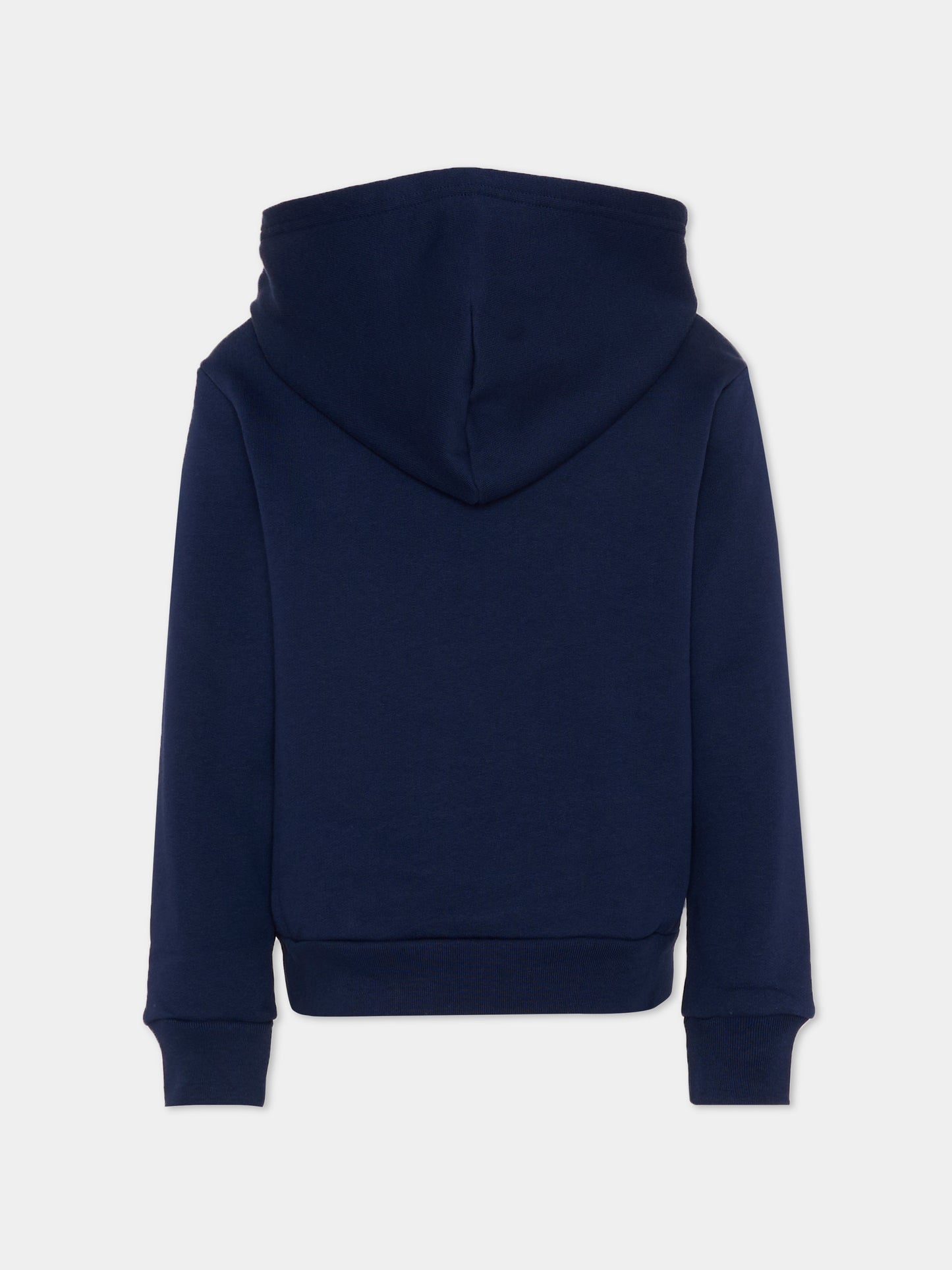 Felpa blu per bambino con ricamo polo,Ralph Lauren Kids,A95741002