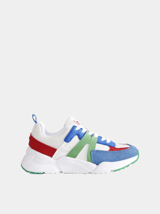 Sneakers multicolor per bambini con logo,Diesel,BC0543 P6304 HA093