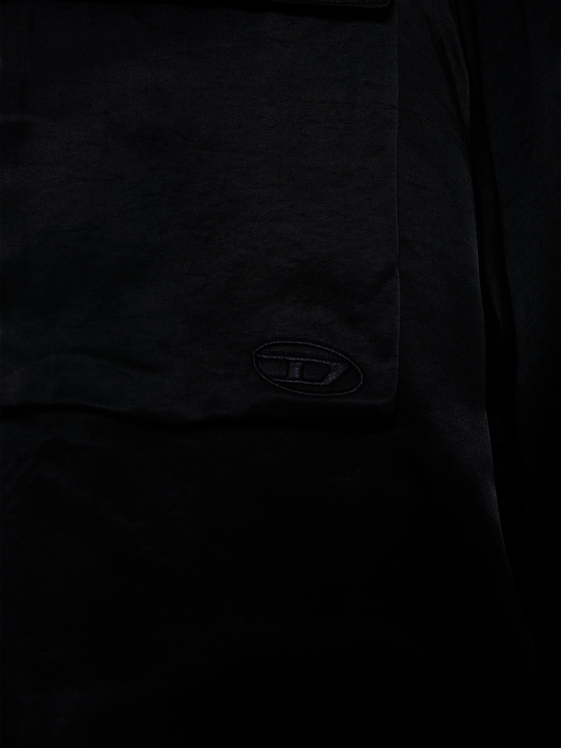 Bomber nero per bambino con logo,Diesel,J01950 KXBMX K900