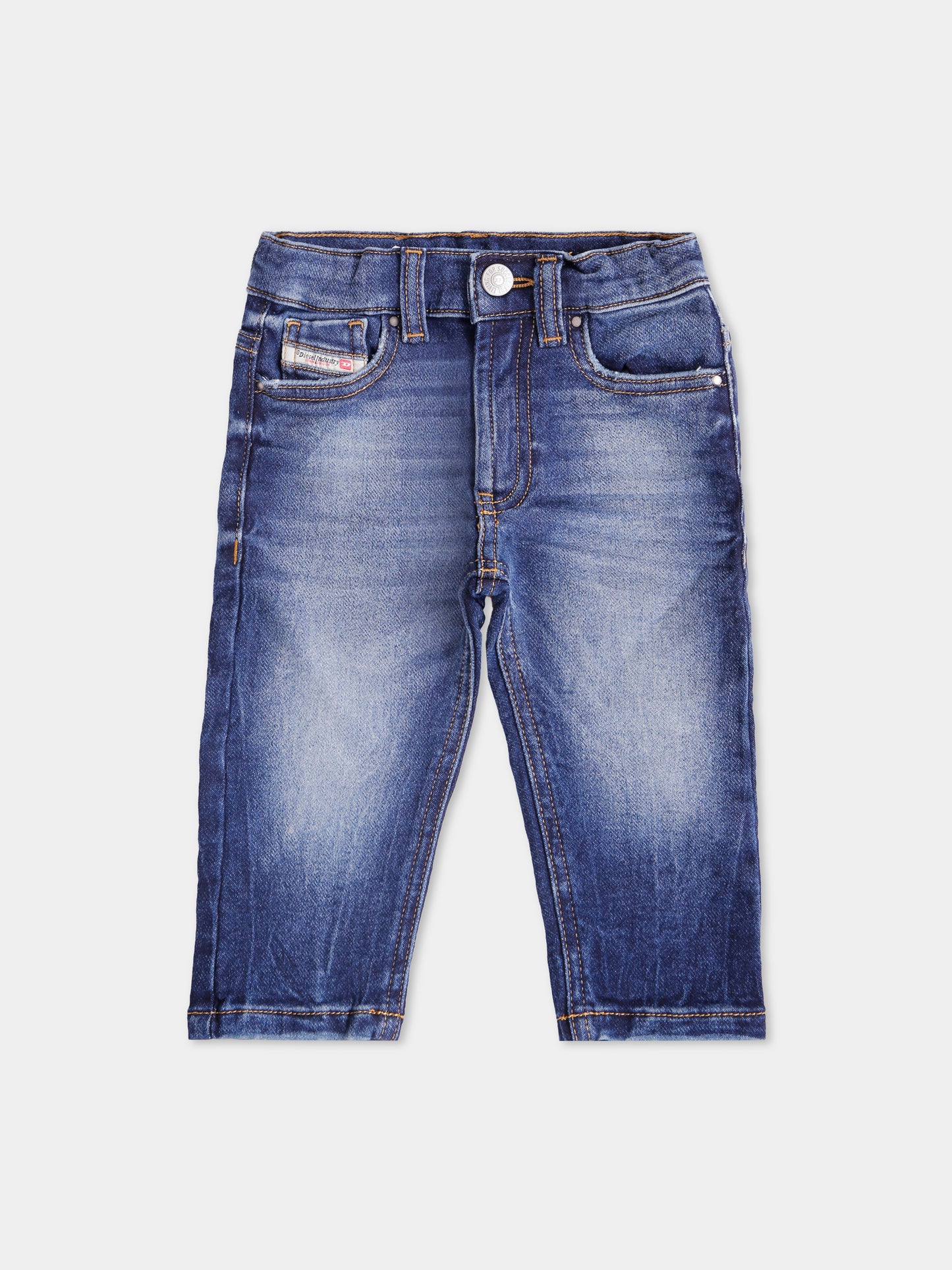 Denim jeans for baby boy with logo
