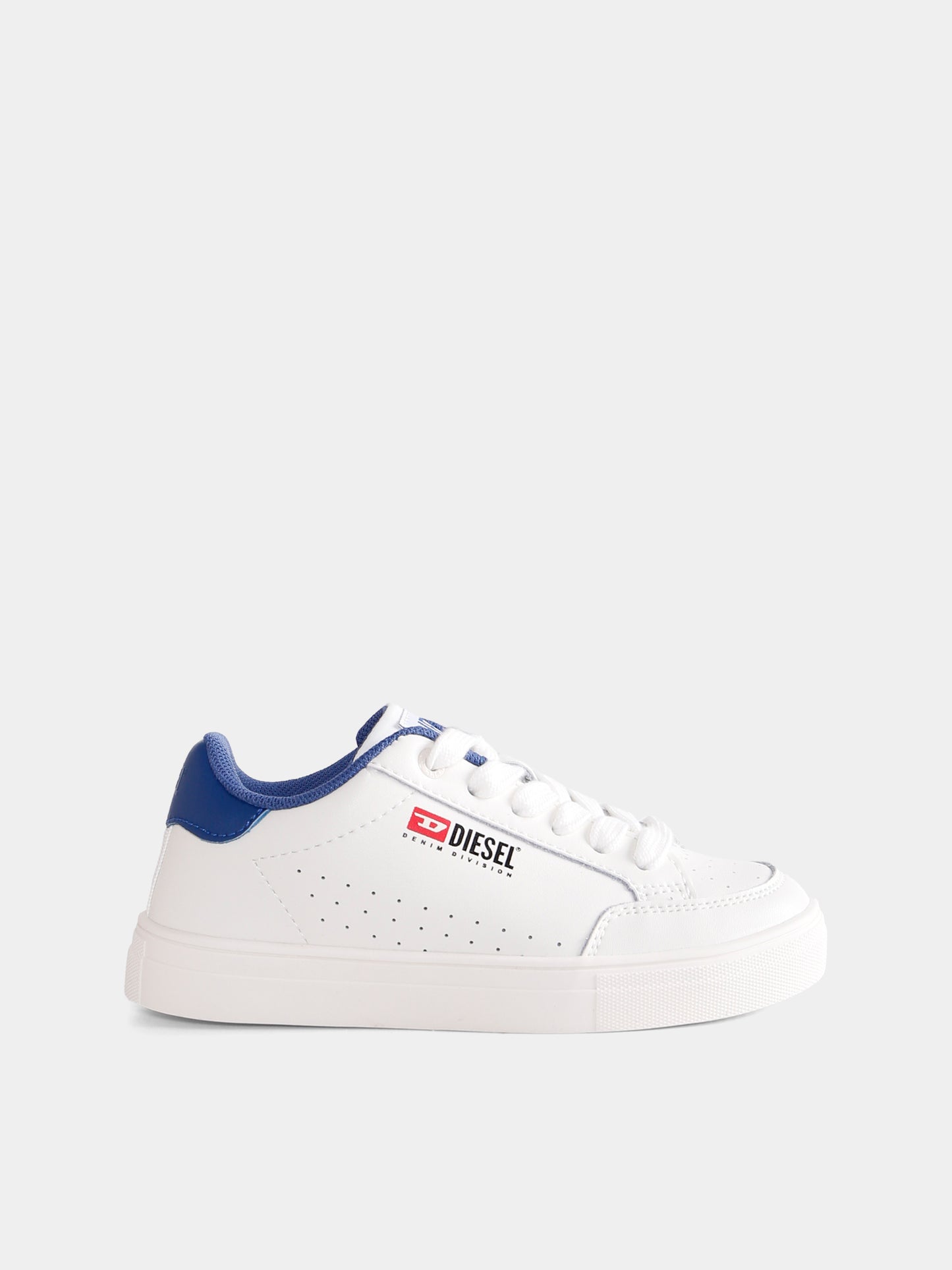 Sneakers bianche per bambino con logo,Diesel,BC0562 P6325 HA344