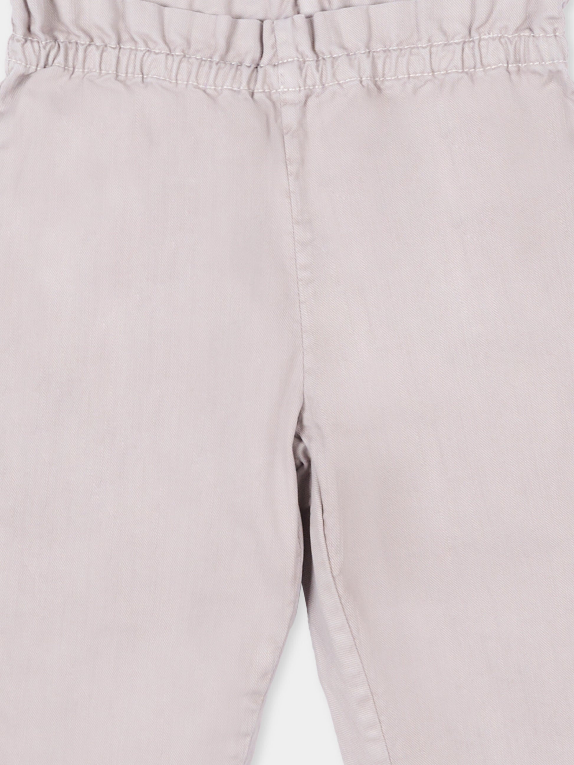 Pantaloni grigi per neonata,Bonpoint,C06XPAW00001 057A