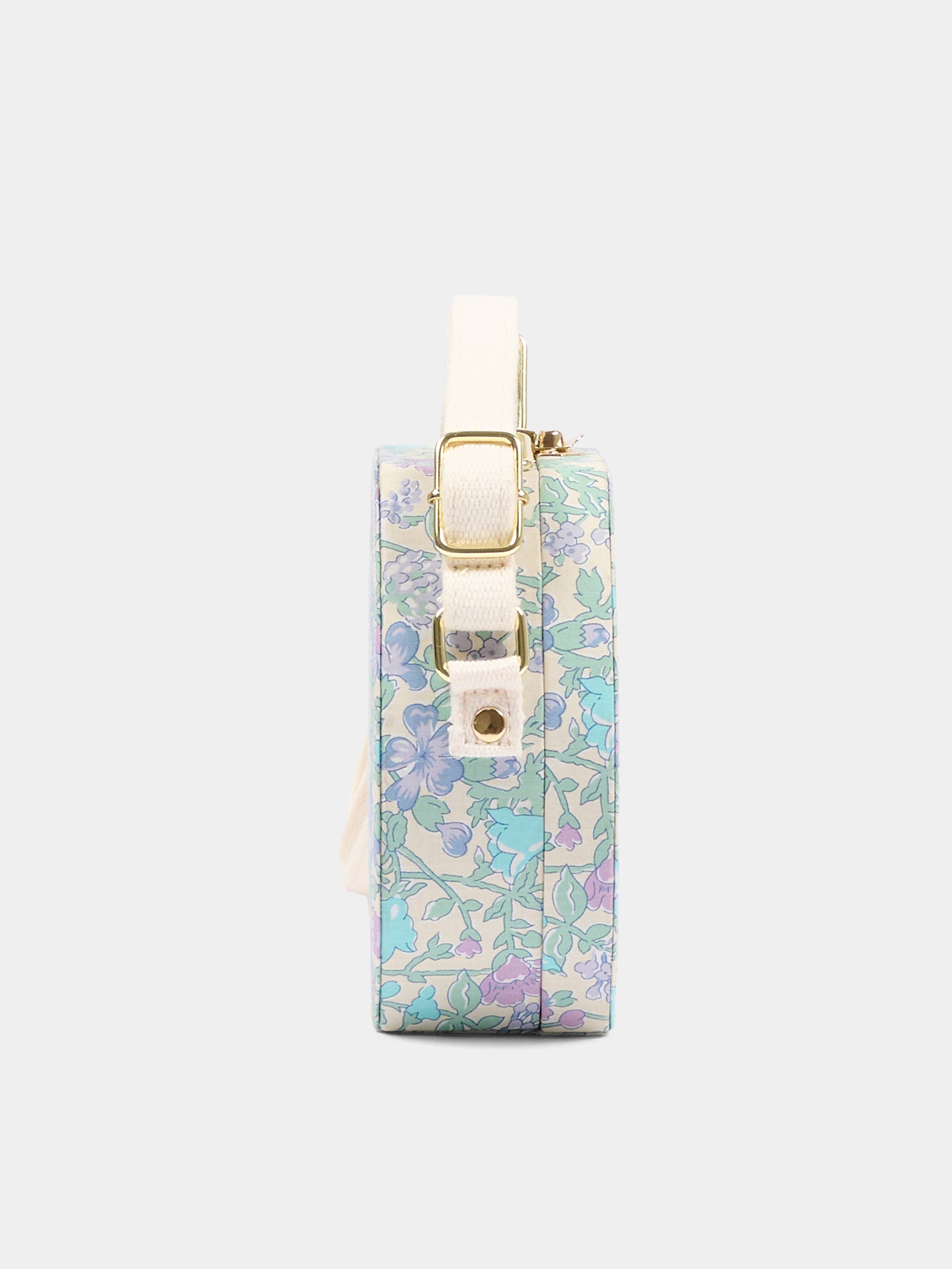 Borsa multicolor per bambina con ciliegie,Bonpoint,C06GBAW00003 556