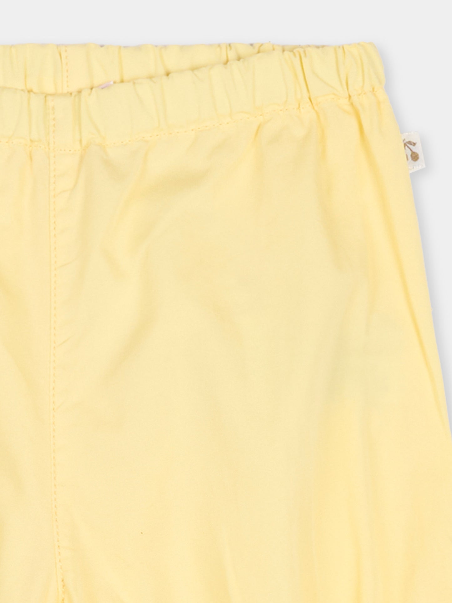 Shorts gialli per neonata,Bonpoint,S06XBEW00001 033