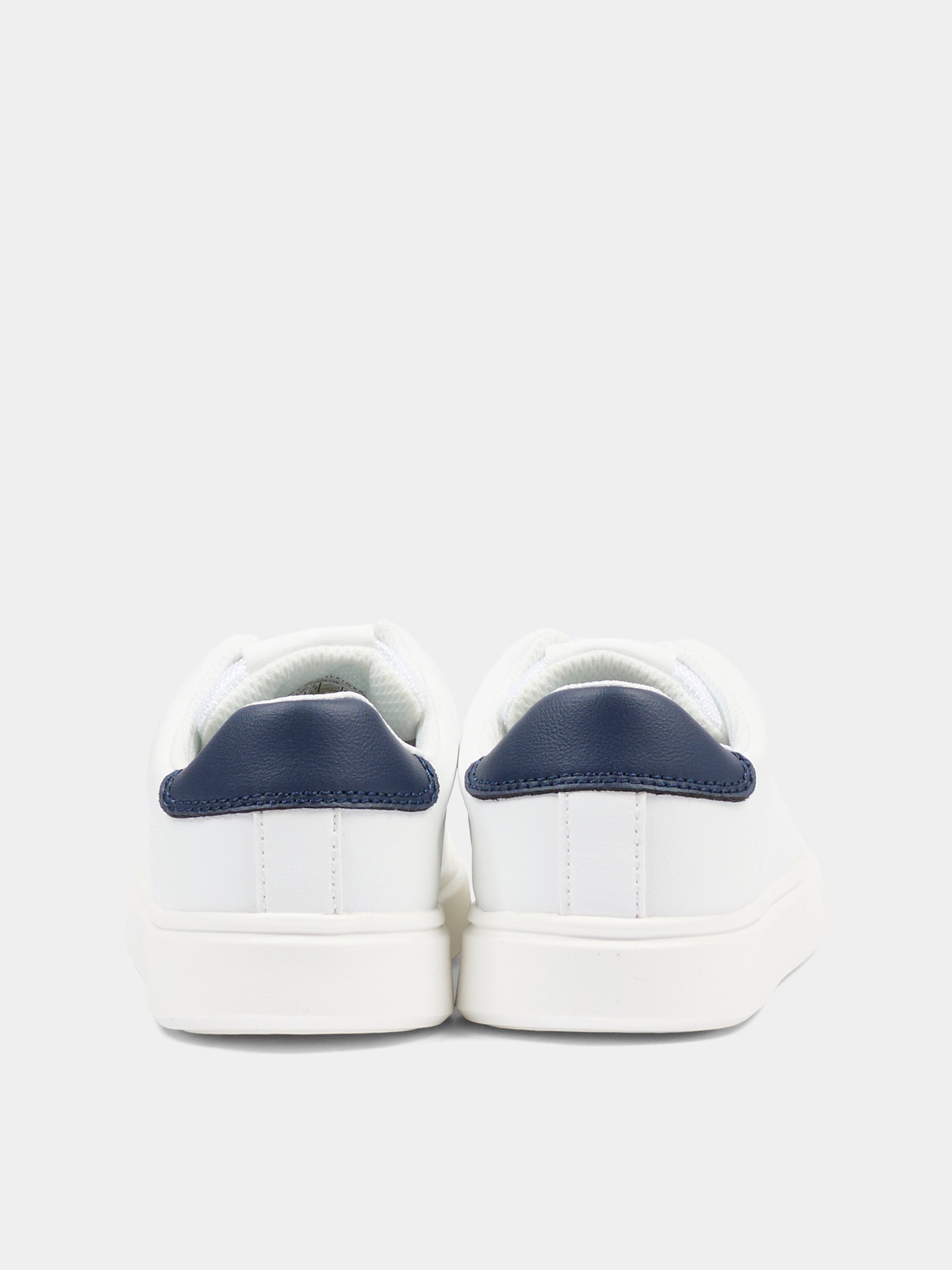 Sneakers bianche per bambino con logo,Tommy Hilfiger Junior,T3X9 34350 1355X336