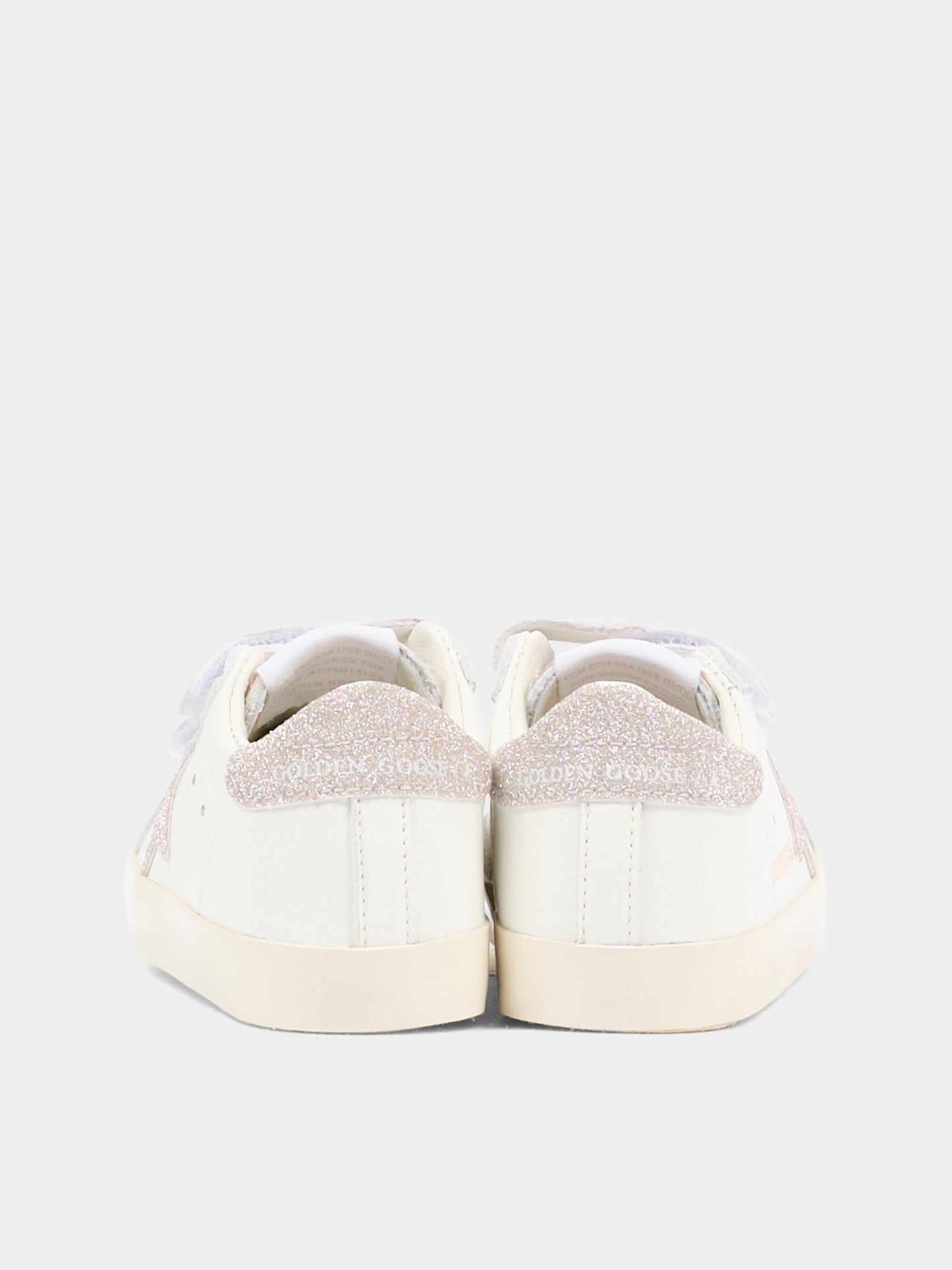 Sneakers Old School bianche per neonata con stella,Golden Goose,GIF00166 F008016 10847