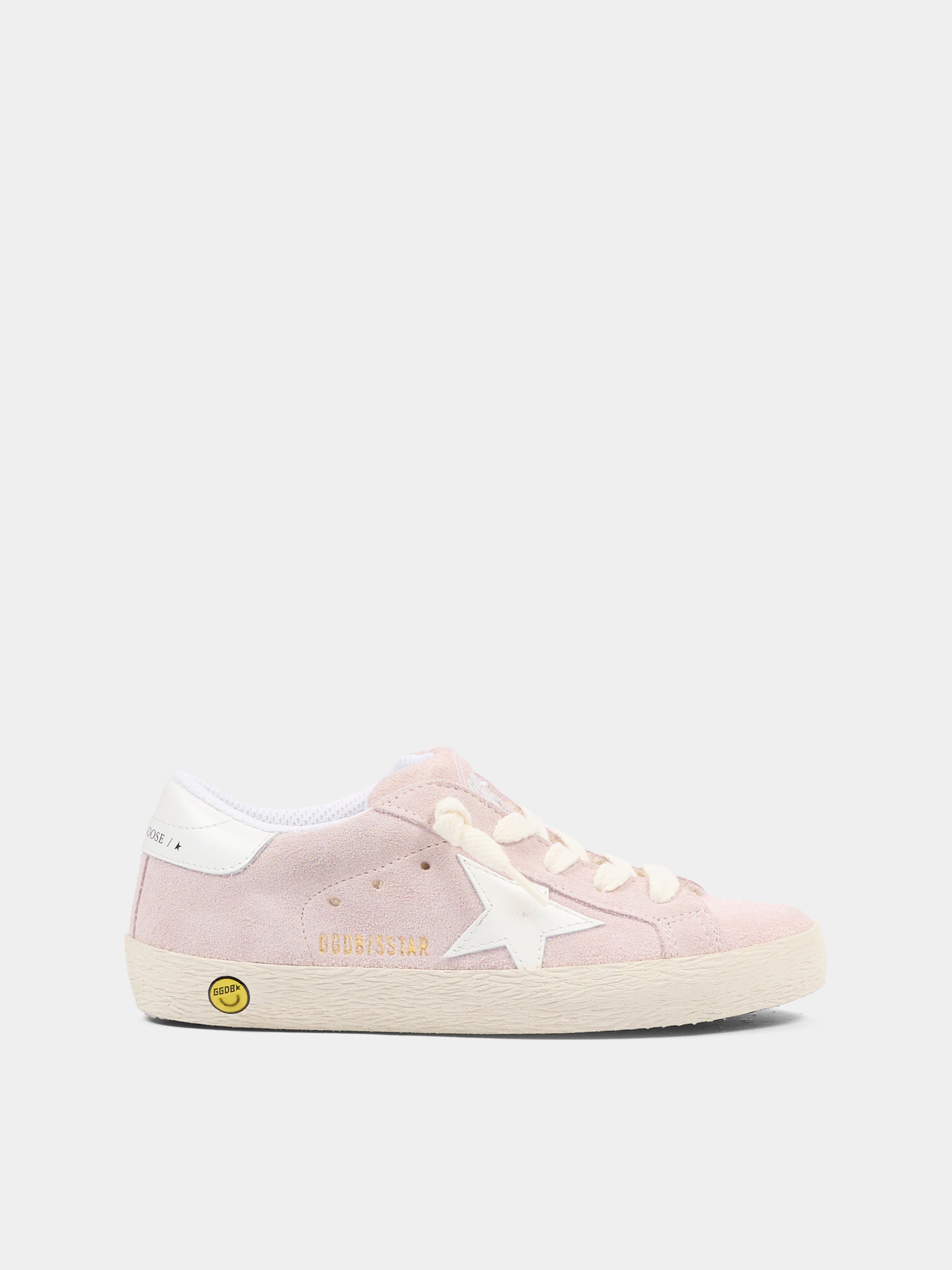 Sneakers Super Star rosa per bambina con stella,Golden Goose,GYF01028 F008028 25667