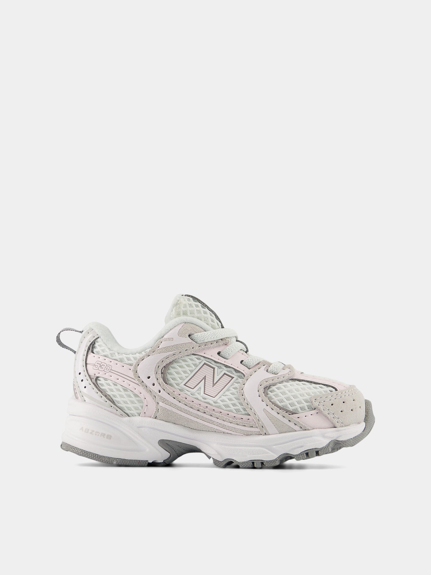 Sneaker grigie 530 Bungee Lace per bambina,New Balance,I530851