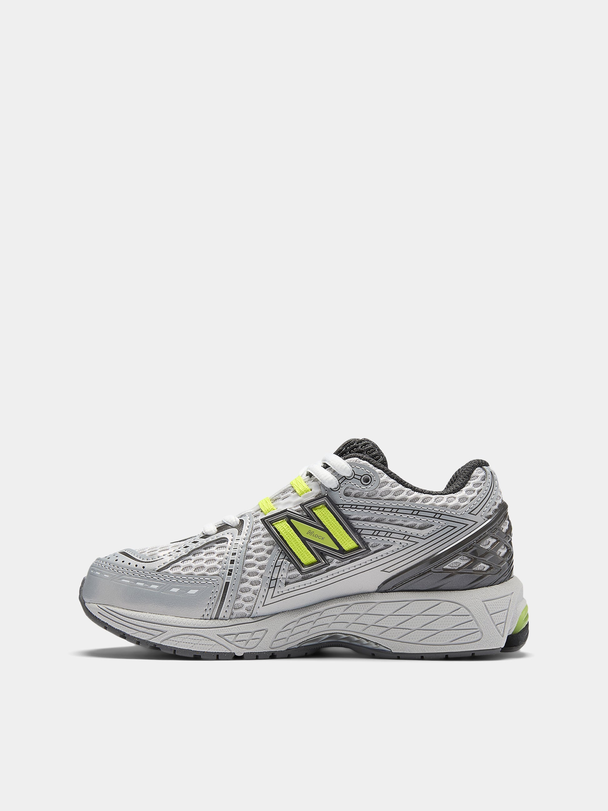Sneakers grigie 1906 per bambini,New Balance,P190662Y