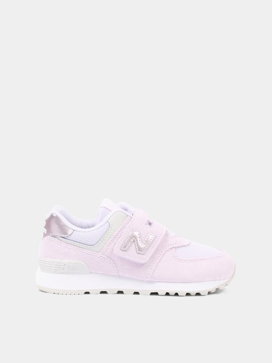 Sneakers rosa 574 per bambina,New Balance,P5742EV