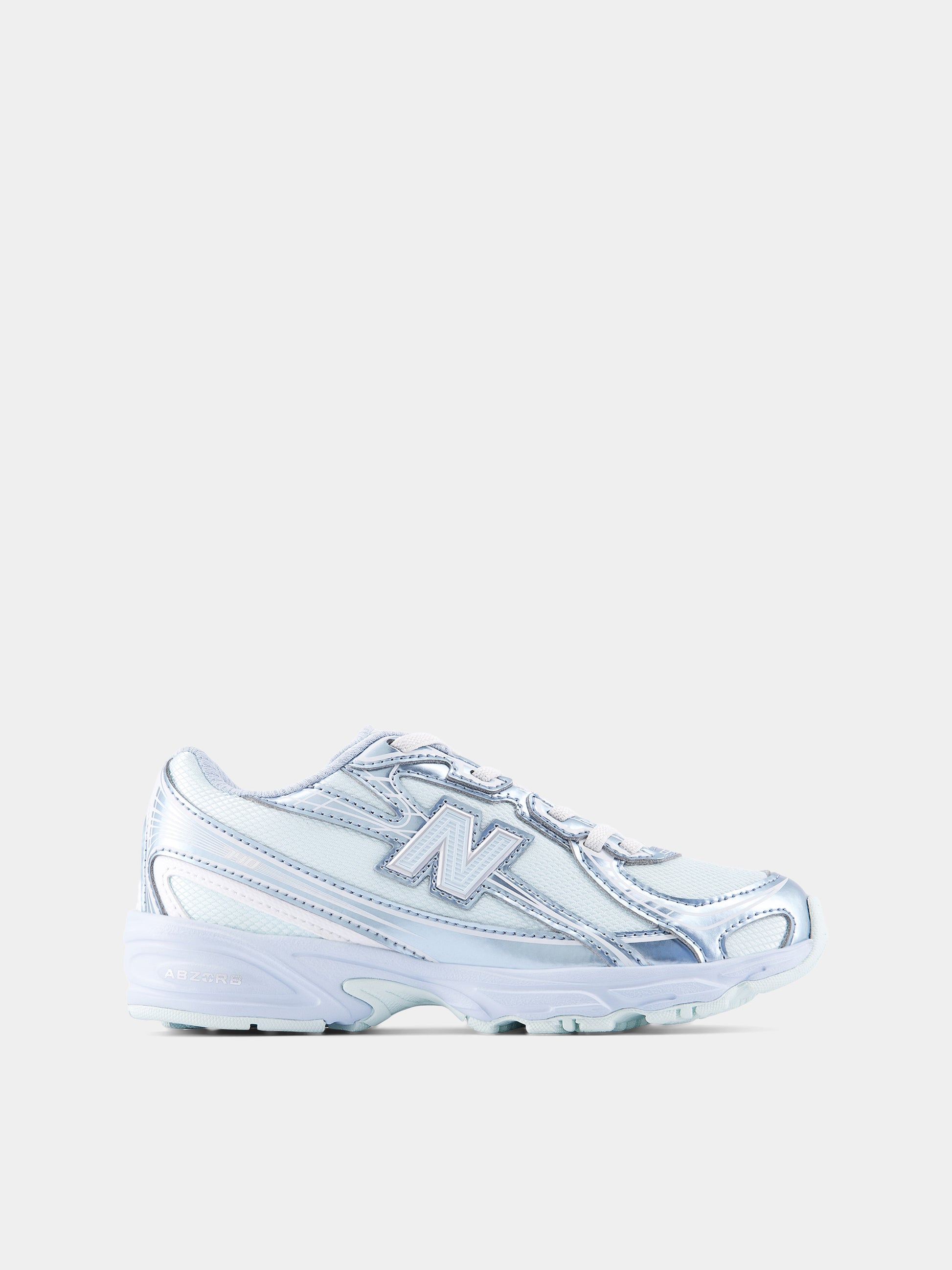 Sneakers celesti 740 Bungee Lace per bambino,New Balance,P7407QM