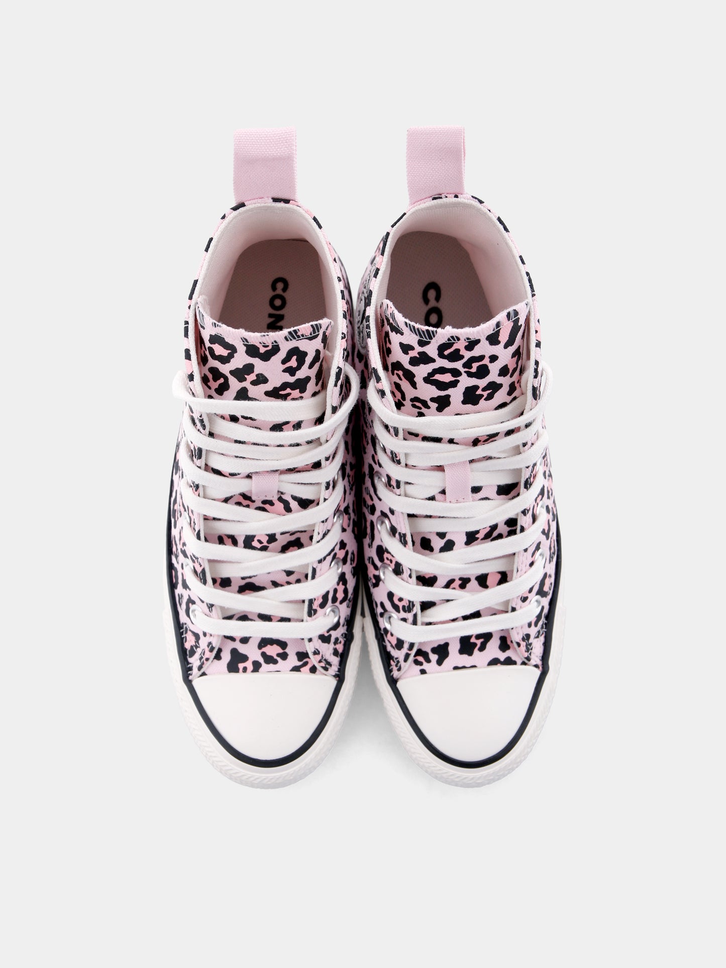 Sneakers Chuck Taylor All Star rosa per bambina con stampa leopardata,Converse,A15813C