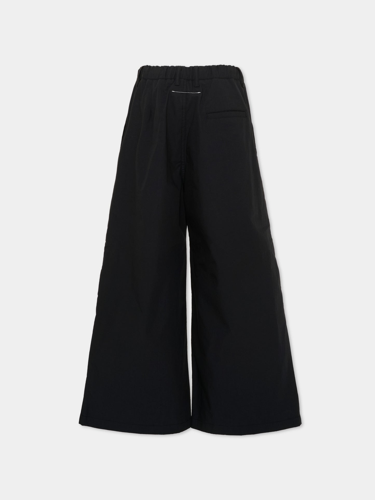 Pantaloni neri per bambini con logo numerico,Mm6 Maison Margiela,M60994 MM05H M6900