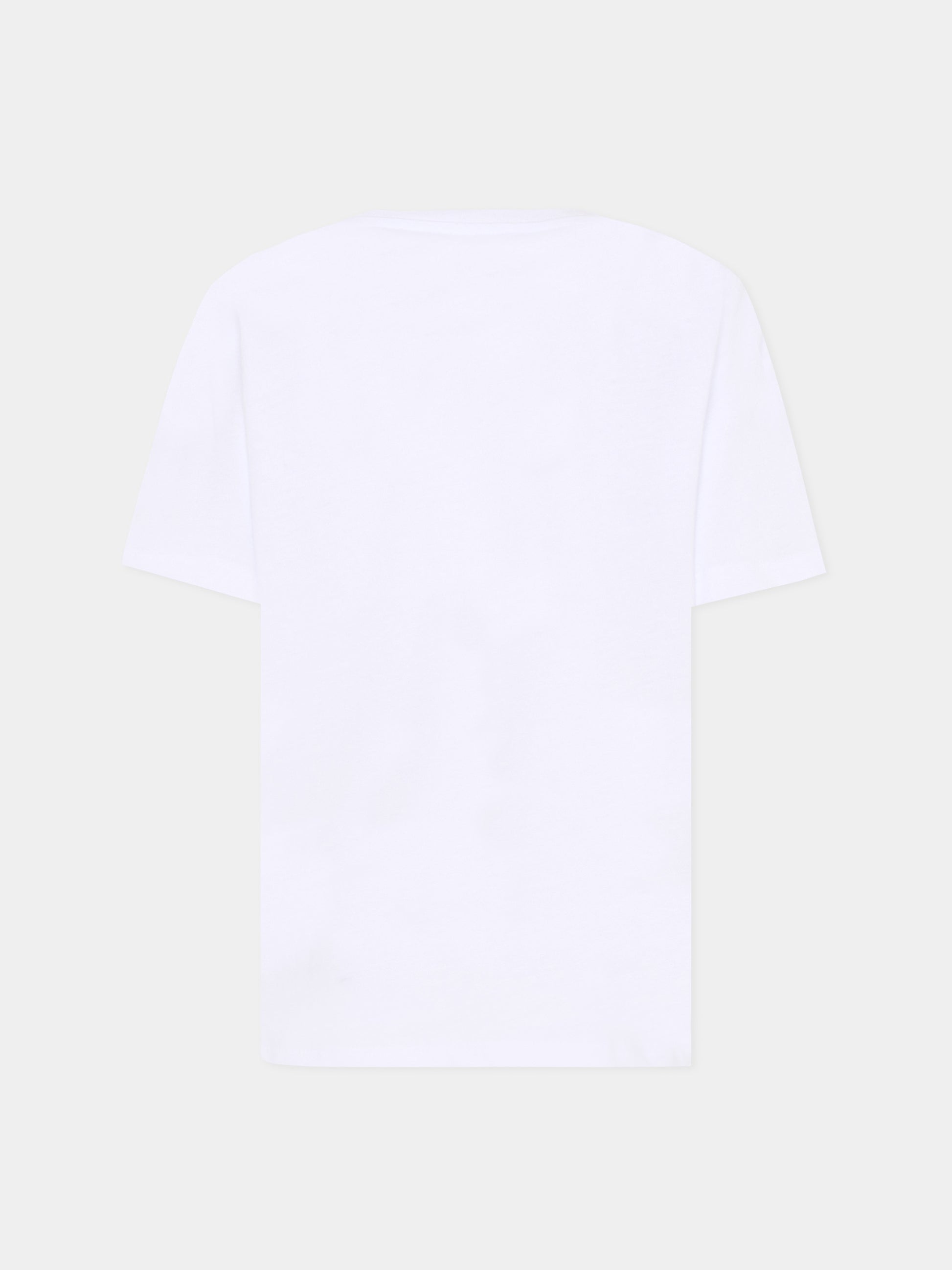 T-shirt bianca per bambini con logo,Mm6 Maison Margiela,M61020 MM02Y M6100