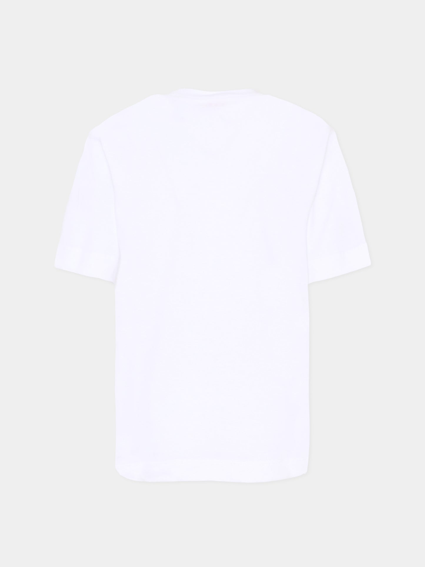 T-shirt bianca per bambini con logo,Marni Kids,M01265 M00RF 0M100