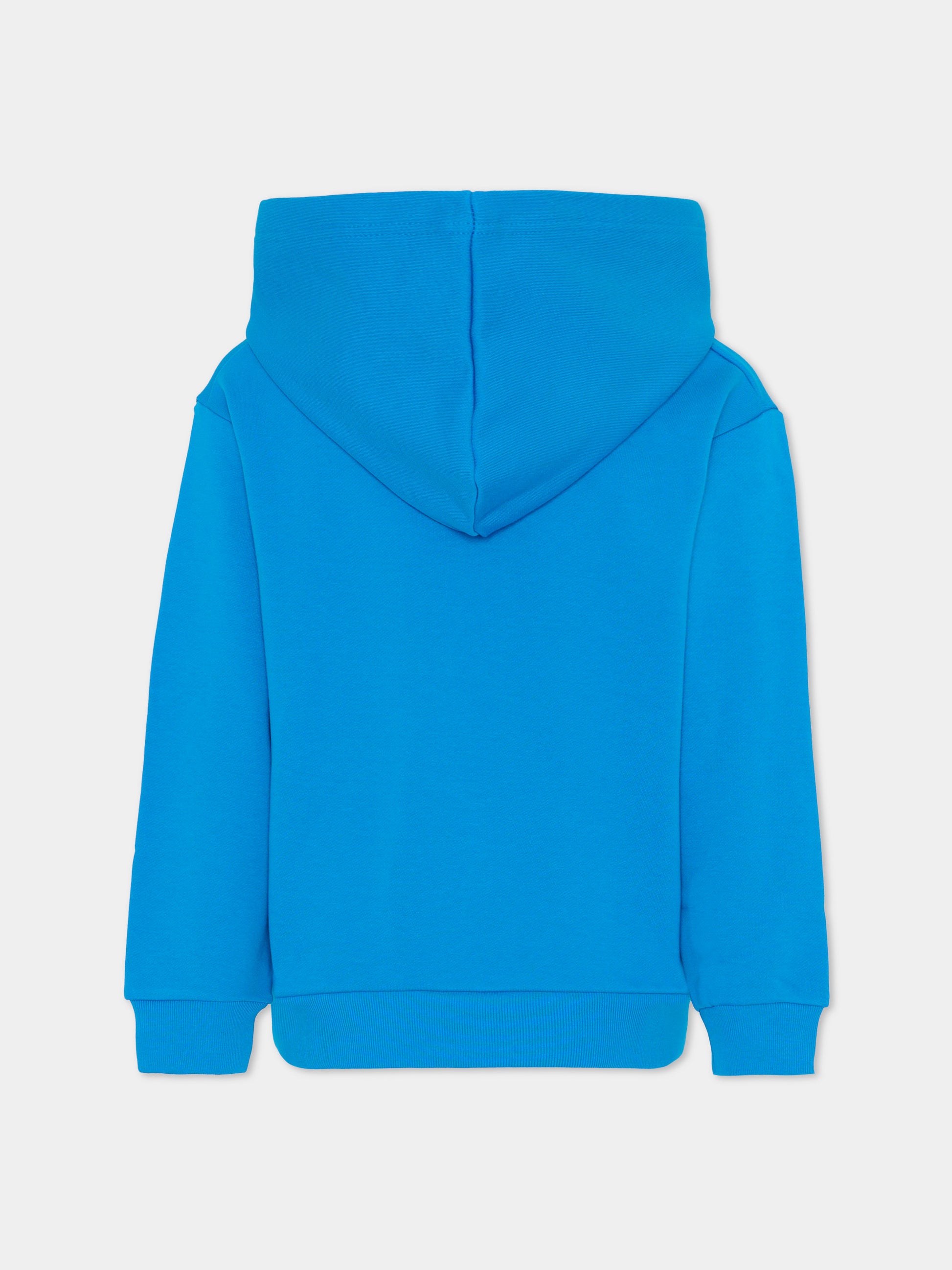 Felpa azzurra per bambini con logo,Marni Kids,M01266 M00V0 0M859