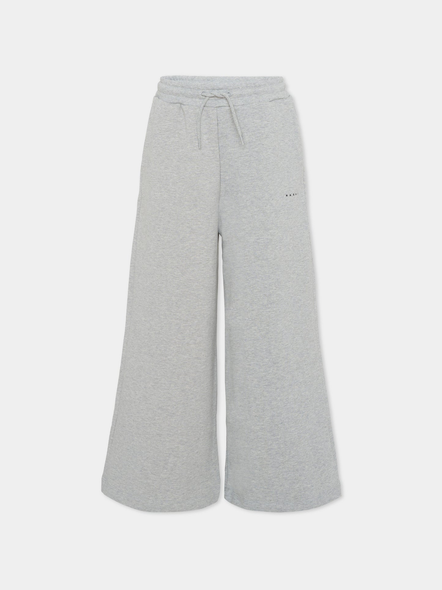 Pantaloni grigi per bambini con logo,Marni Kids,M01432 M00V0 0M903