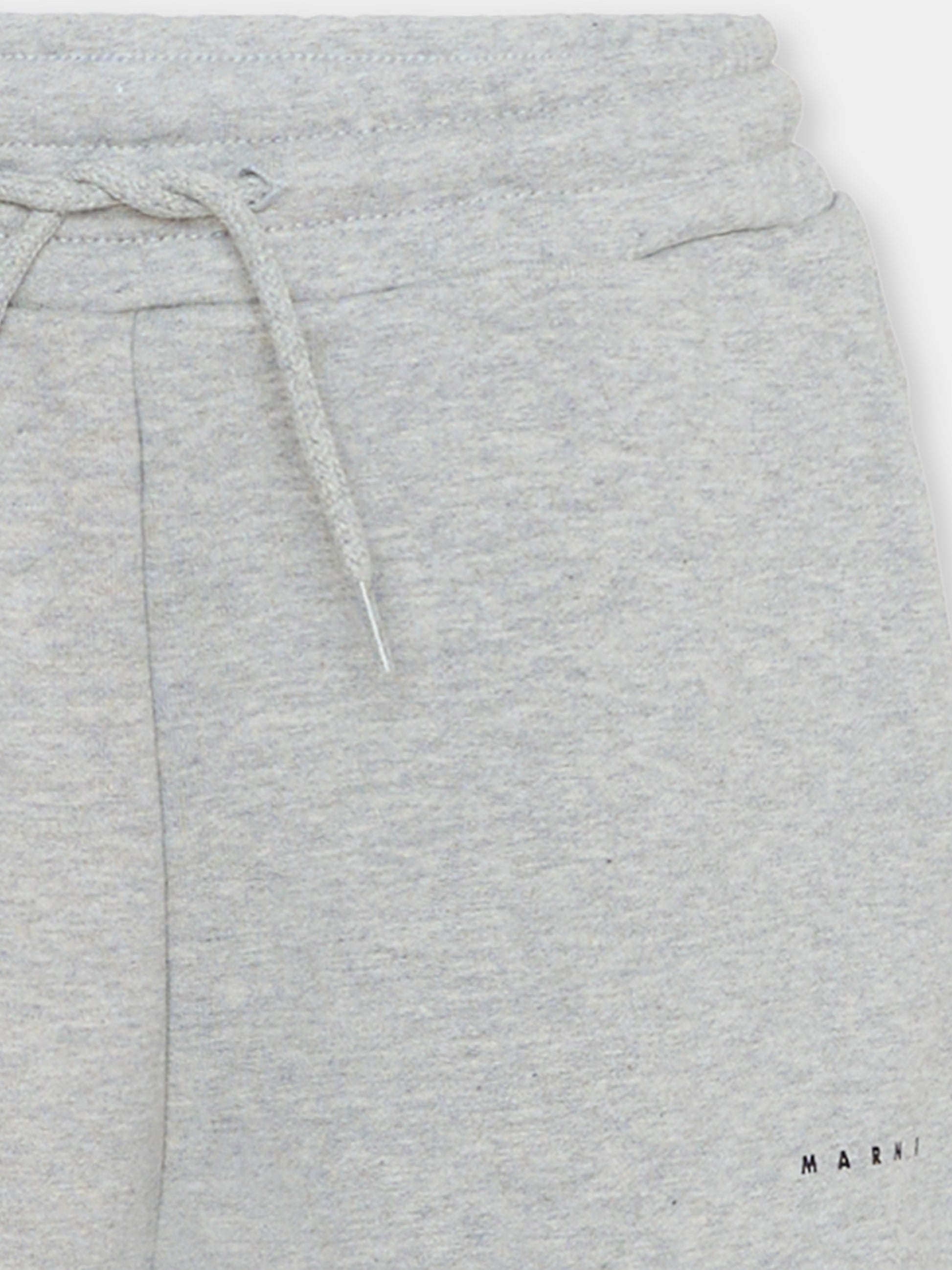 Pantaloni grigi per bambini con logo,Marni Kids,M01432 M00V0 0M903
