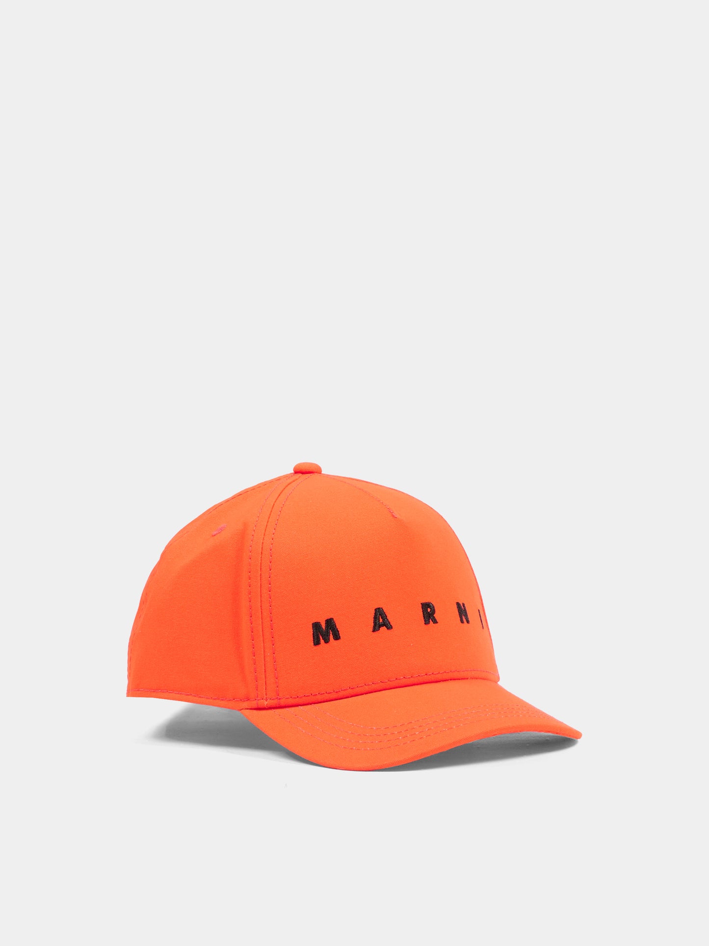 Cappello arancione per bambini con logo,Marni Kids,M01630 M00J2 0M436