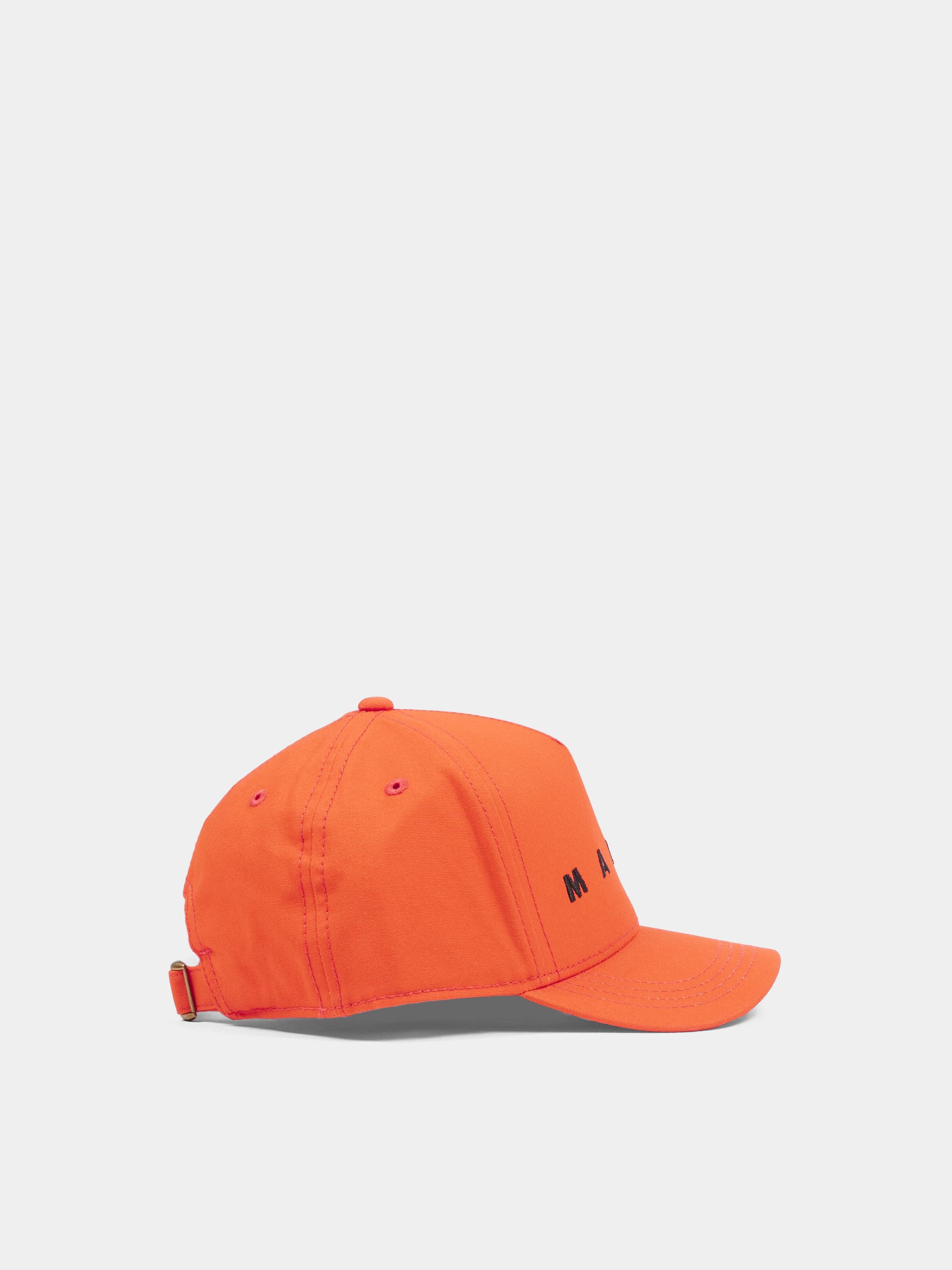 Cappello arancione per bambini con logo,Marni Kids,M01630 M00J2 0M436