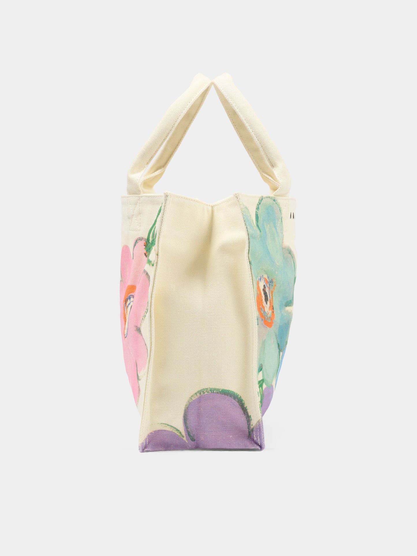 Borsa multicolor per bambina stampa floreale,Marni Kids,M01822 M00WP 0M115