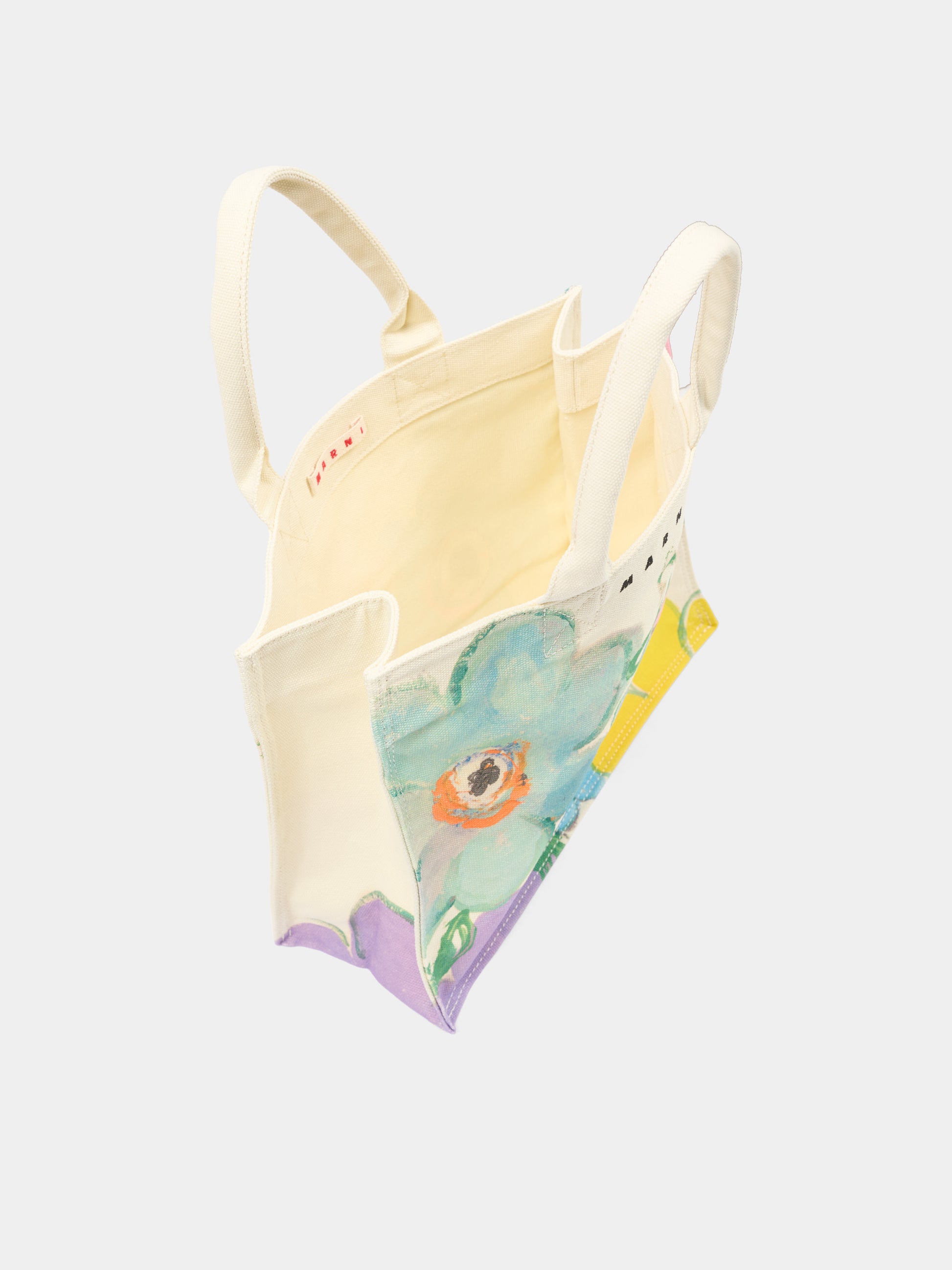 Borsa multicolor per bambina stampa floreale,Marni Kids,M01822 M00WP 0M115