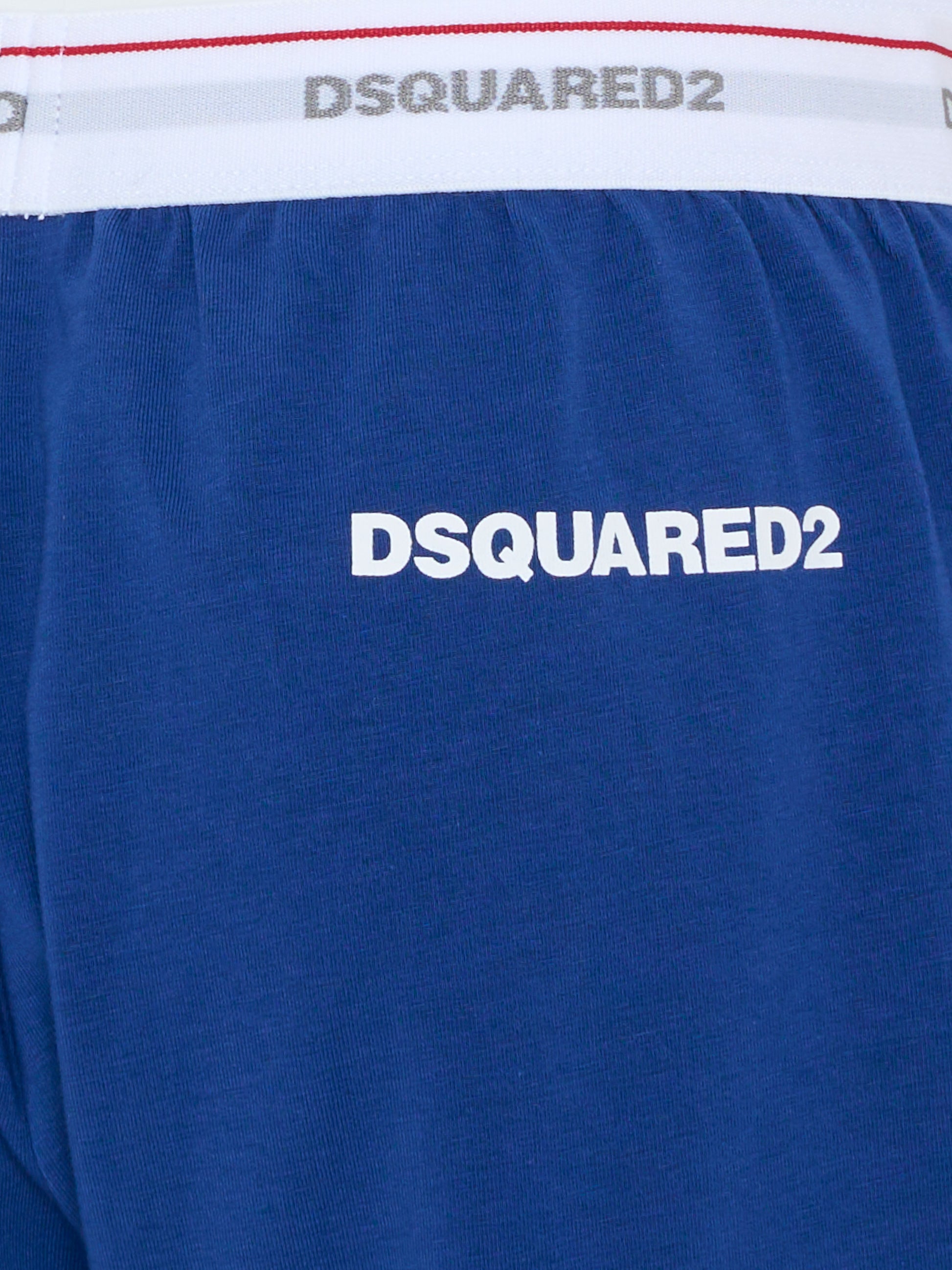 Pigiama blu per bambino con logo,Dsquared2,DQ3245 D008J DQ865