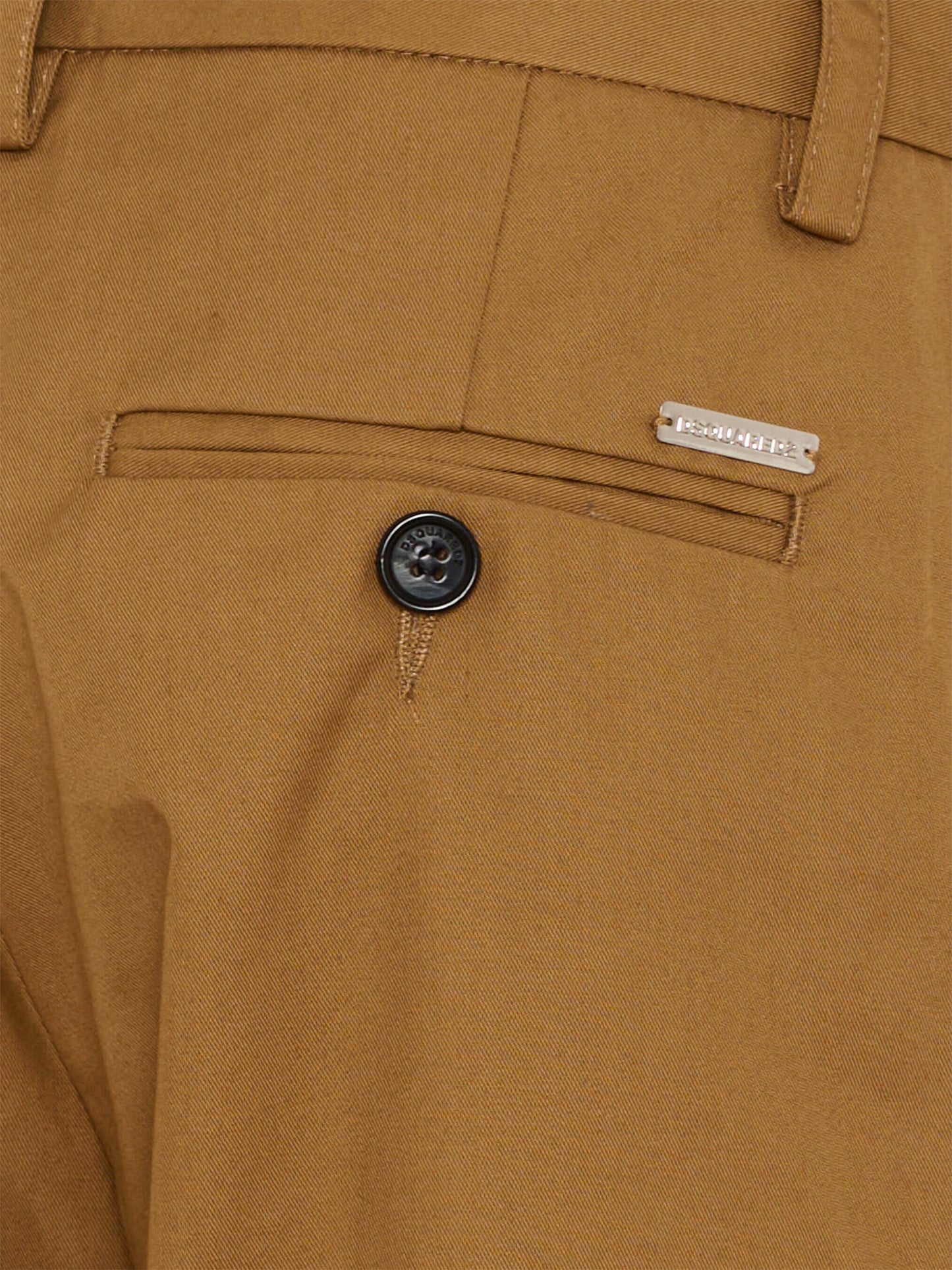 Pantalone marrone per bambino con logo,Dsquared2,DQ3262 D0AGI DQ730