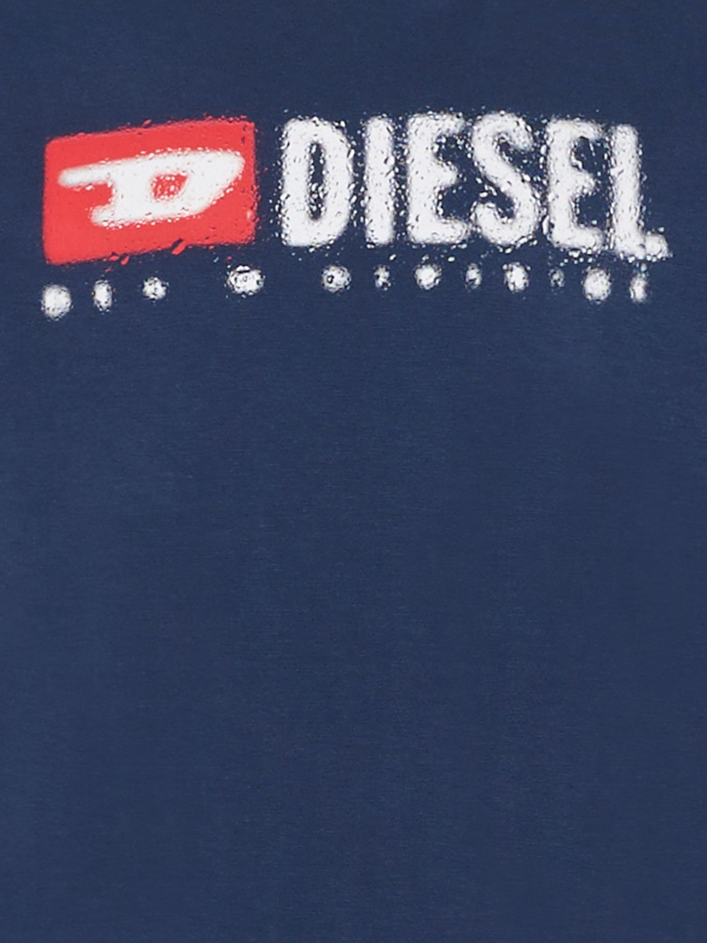 T-shirt blu per bambini con logo,Diesel,J02475 00YI9 K8AT