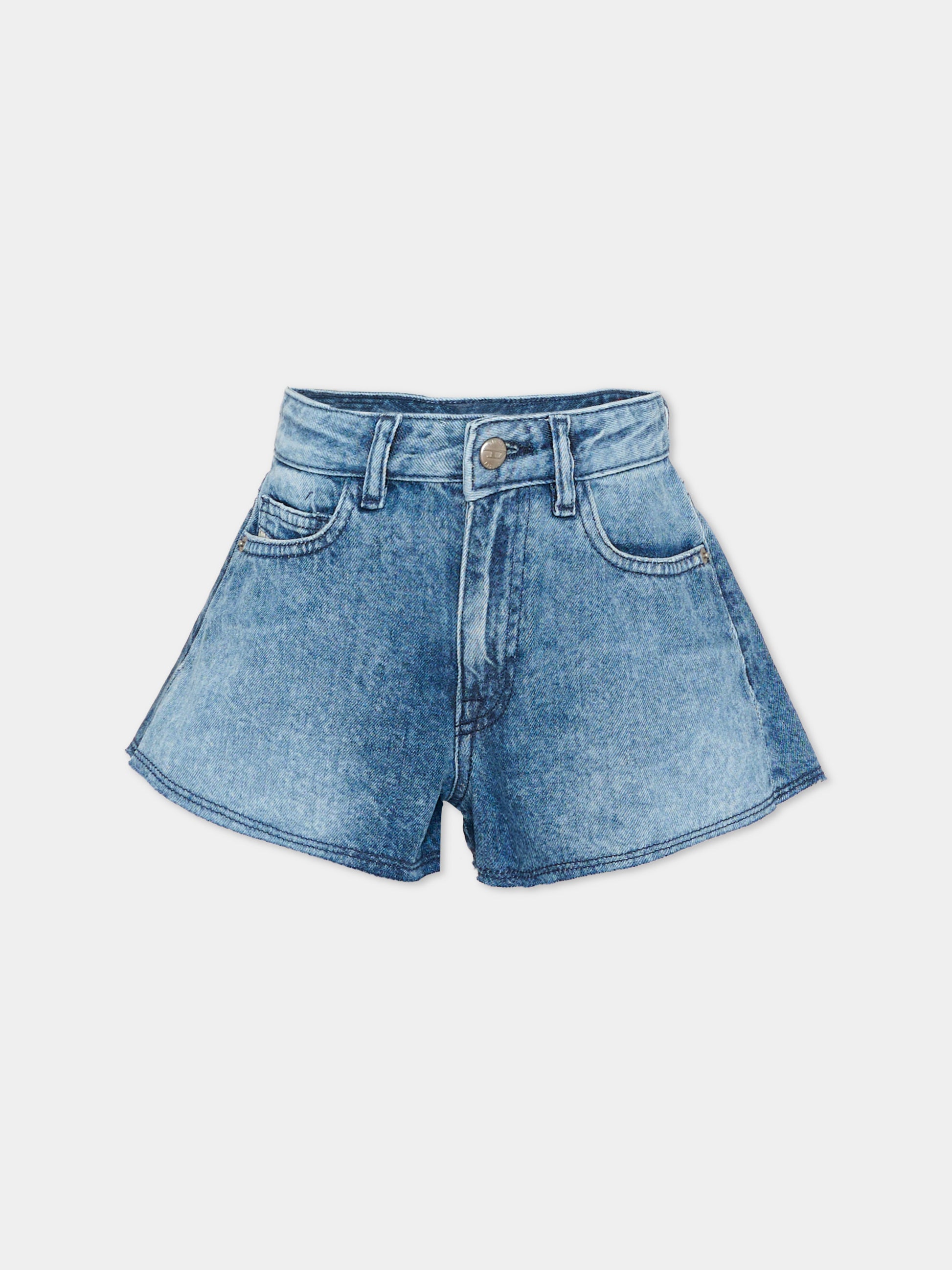 Shorts denim per bambina,Diesel,J02558 KXBSV K01