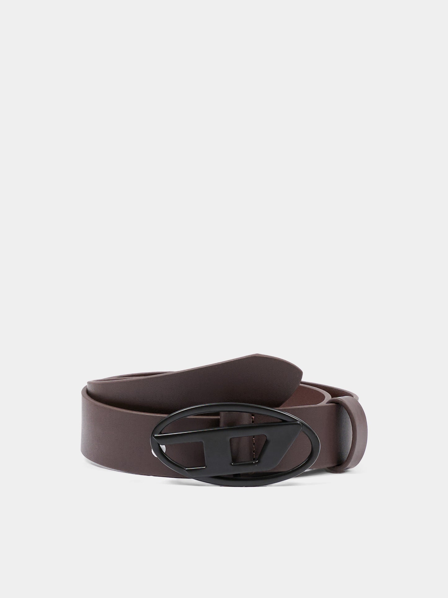 Cintura marrone per bambini con logo,Diesel,J02595 KXBLR KP48