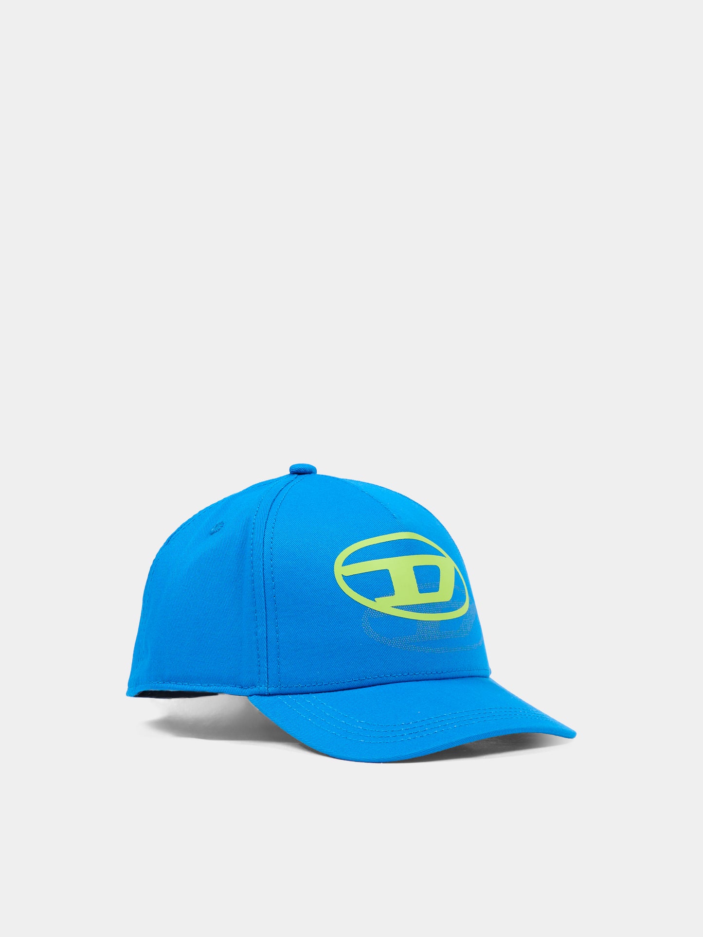 Cappello azzurro per bambino con logo,Diesel,J02708 KXA77 K804