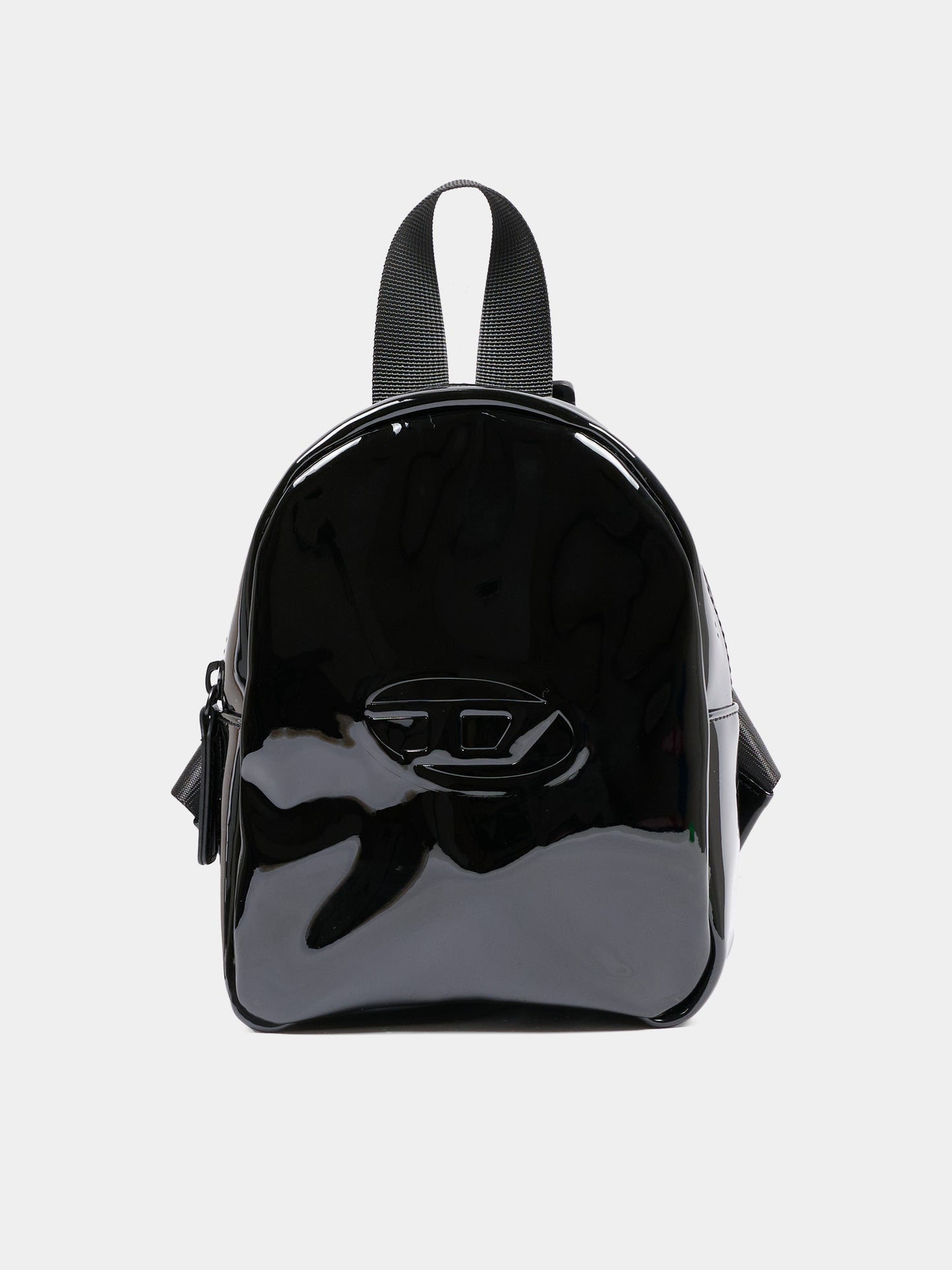 Zaino nero per bambina con logo,Diesel,J02751 KXBQ6 K900