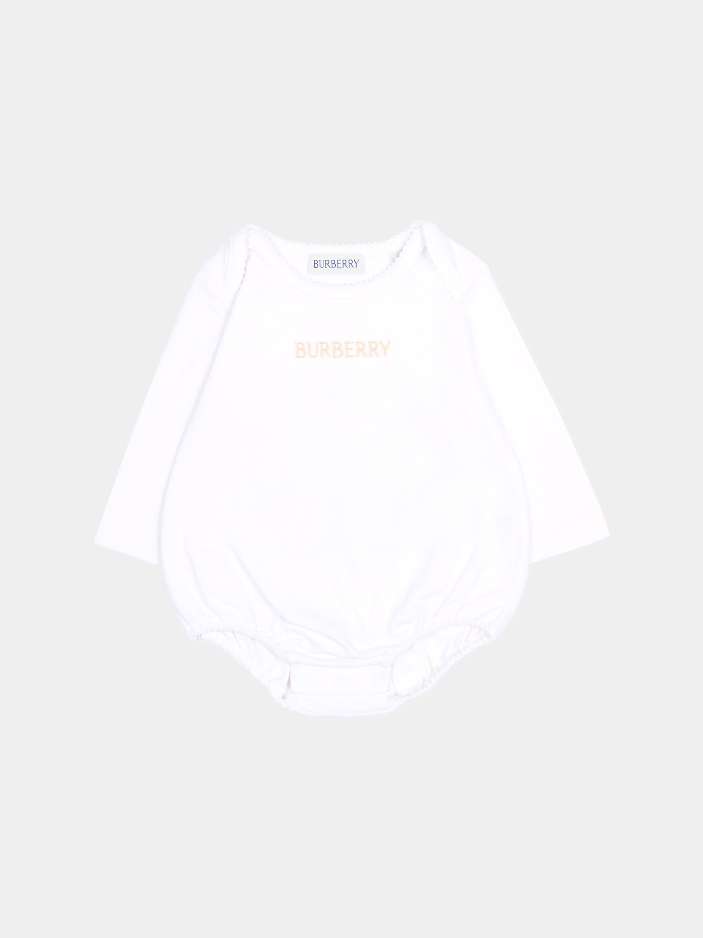 Vestito beige per neonata con check vintage,Burberry Kids,8117967 B9368