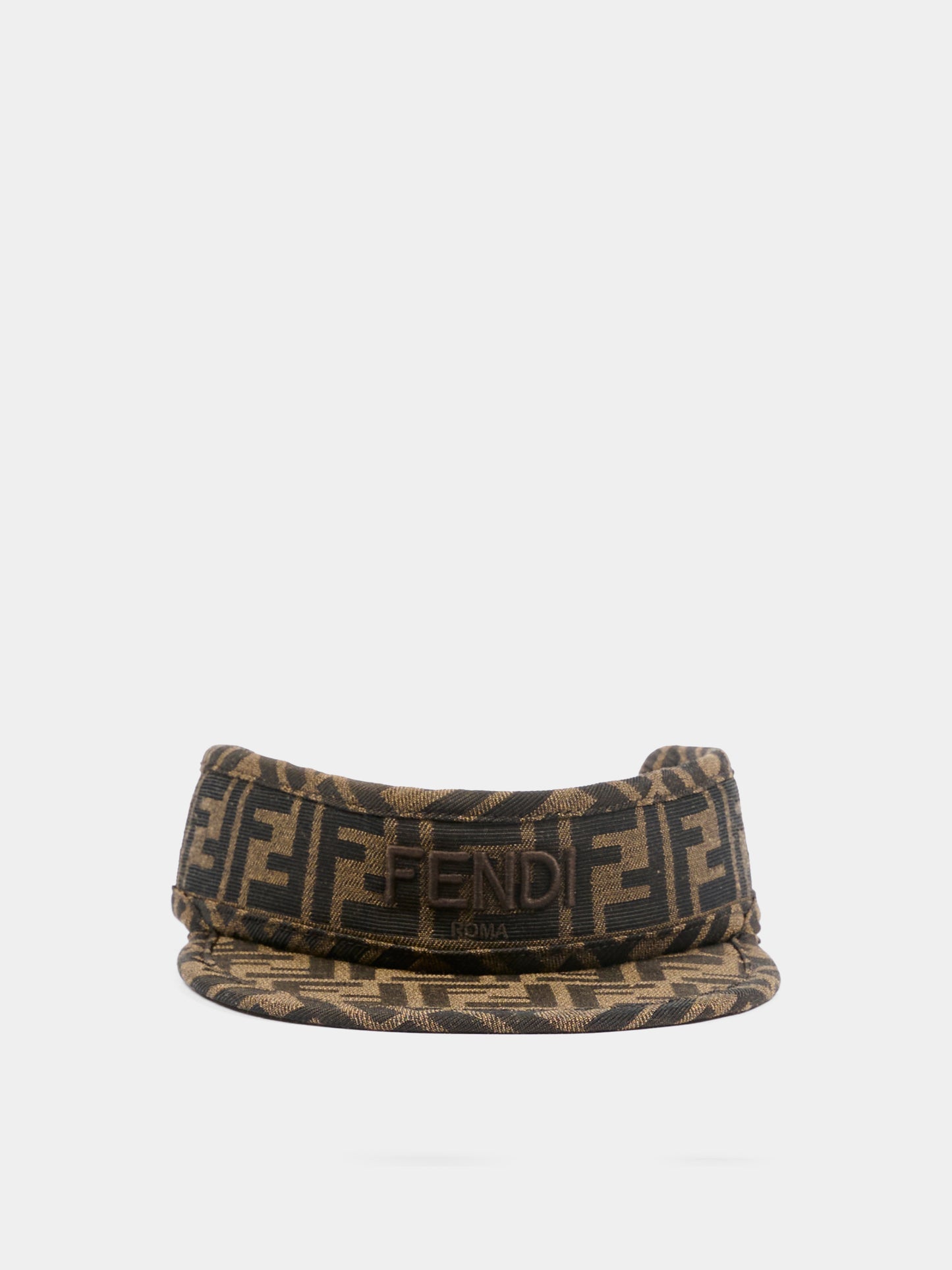 Cappello marrone per bambini con FF,Fendi Kids,JUP083 AWF5 F0VAT