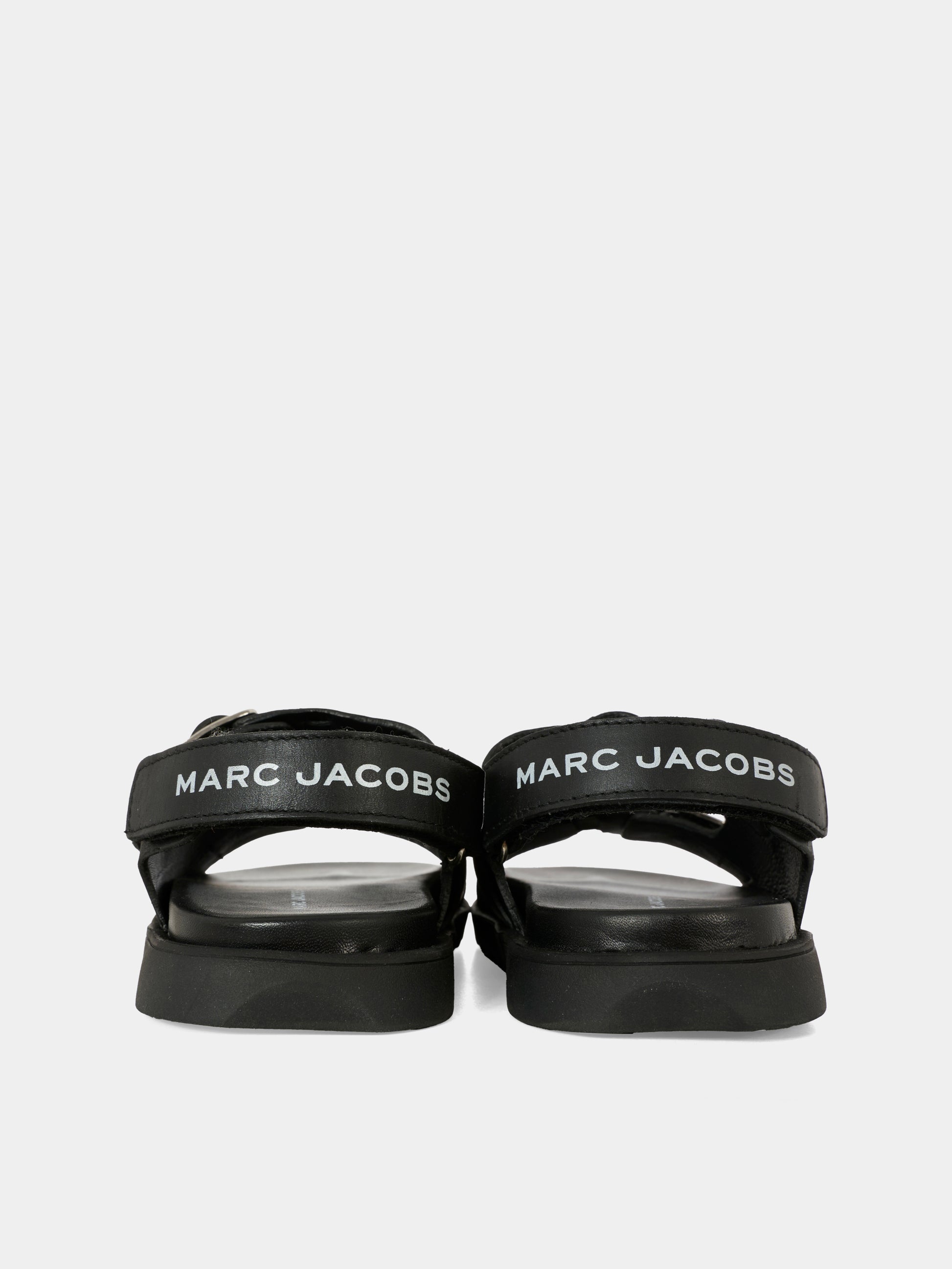 Sandali neri per bambini con logo,Marc Jacobs,W60399 09B